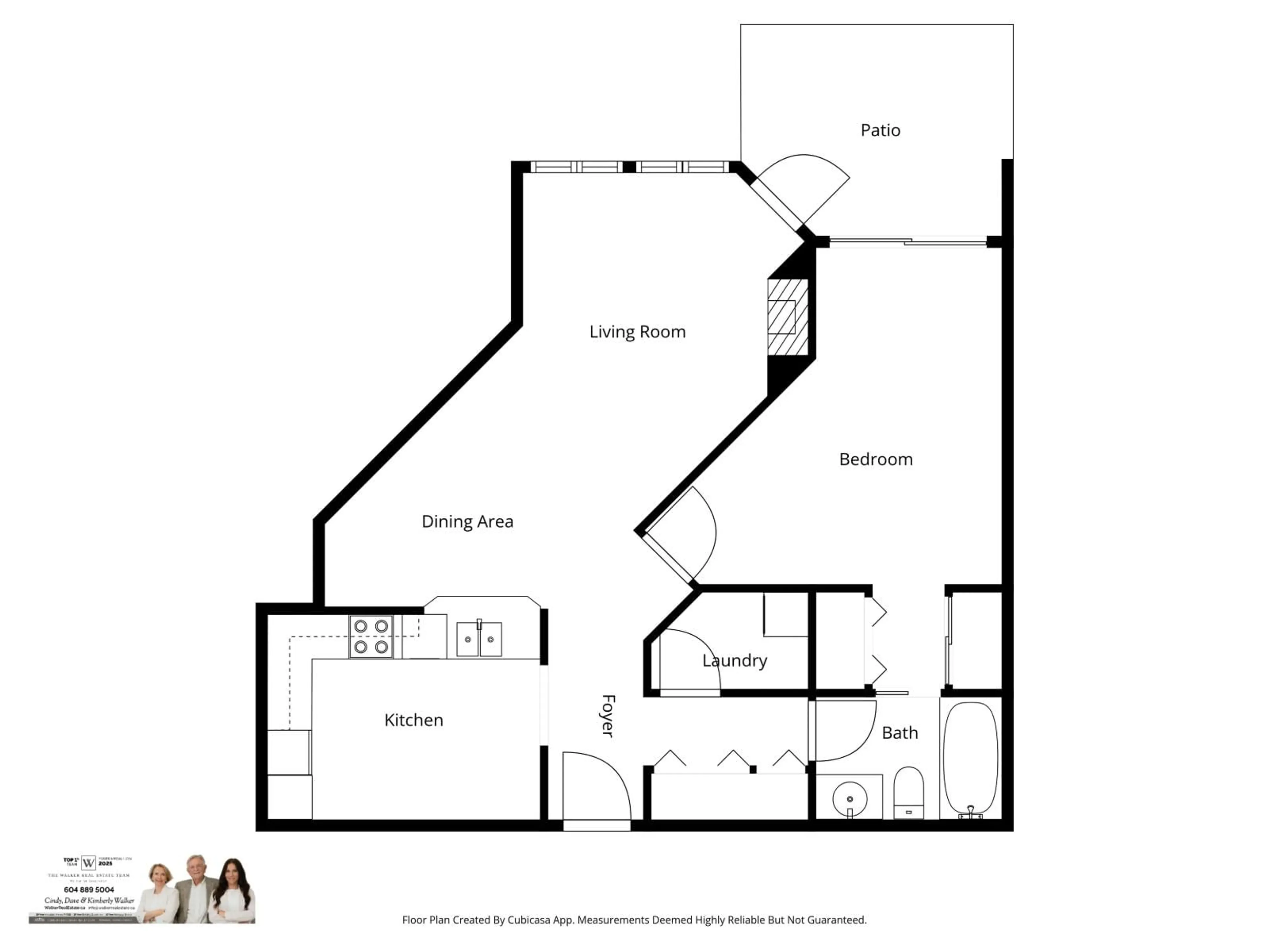 Floor plan for 110 - 6557 121, Surrey British Columbia V3W1E7