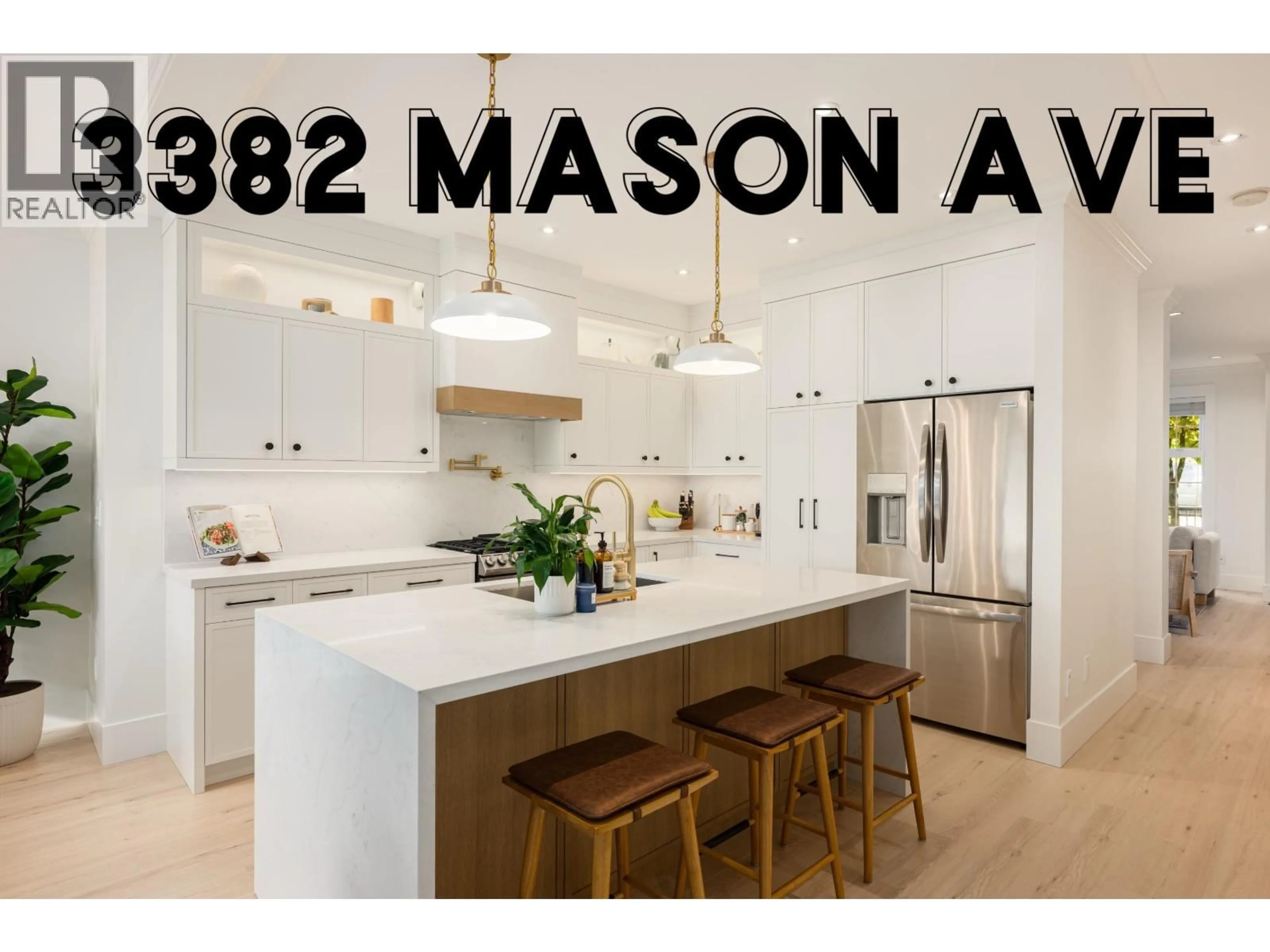 Open concept kitchen, wood/laminate floor for 3382 MASON AVENUE, Coquitlam British Columbia V3B7M9