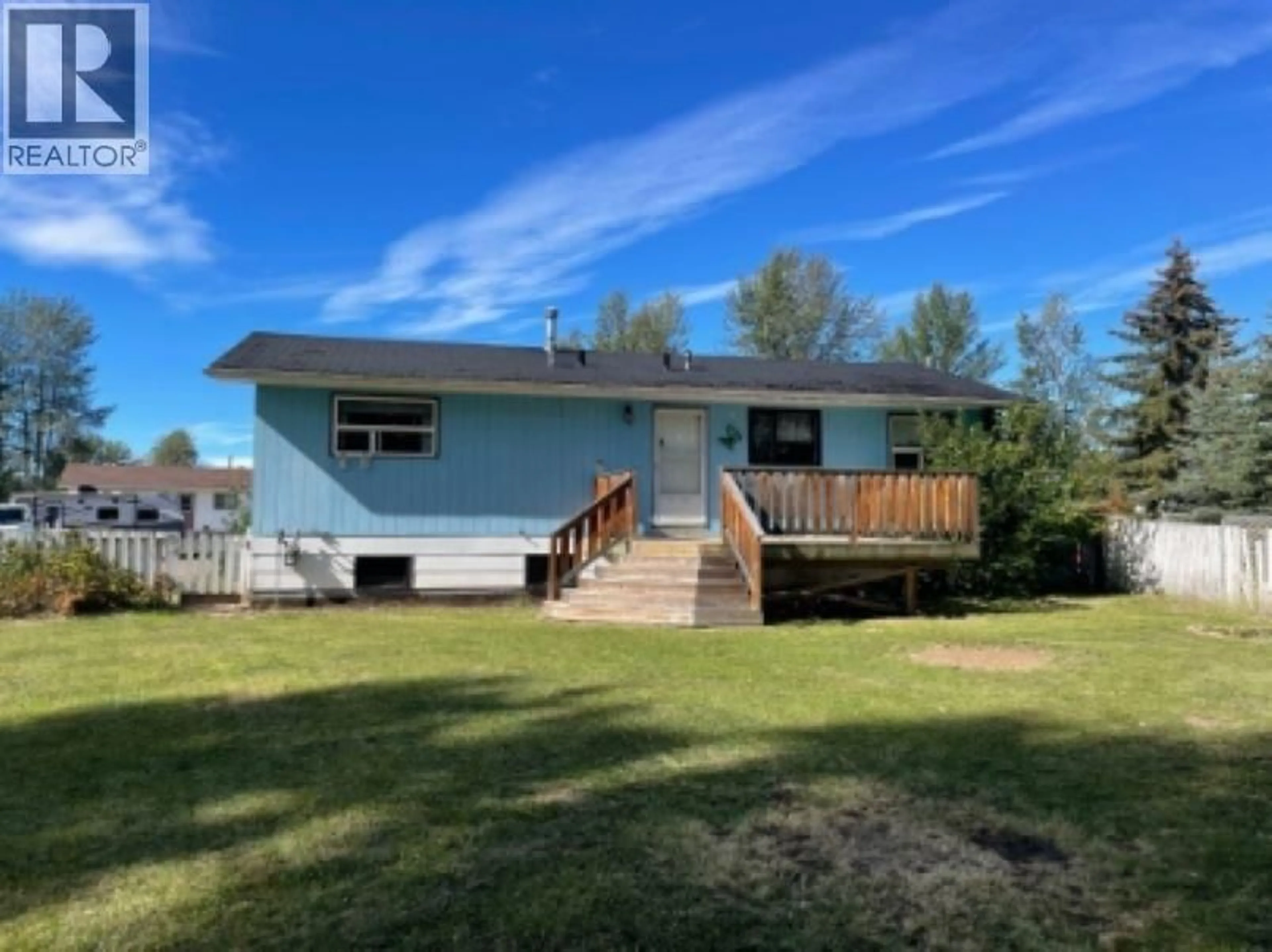 A pic from outside/outdoor area/front of a property/back of a property/a pic from drone, unknown for 5316 WILLOW ROAD, Fort Nelson British Columbia V0C1R0