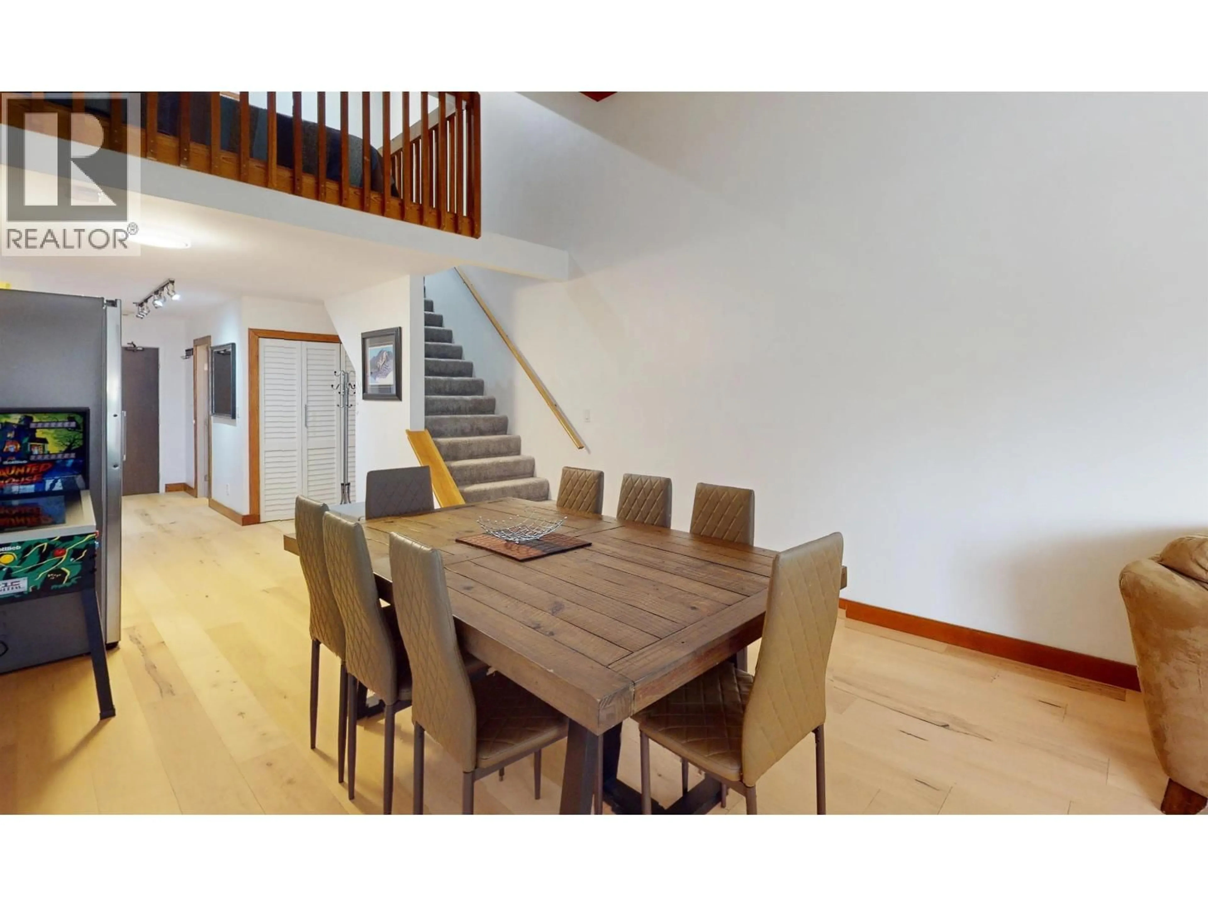 Dining room, wood/laminate floor for 301 - 2021 KAREN CRESCENT, Whistler British Columbia V8E0H1