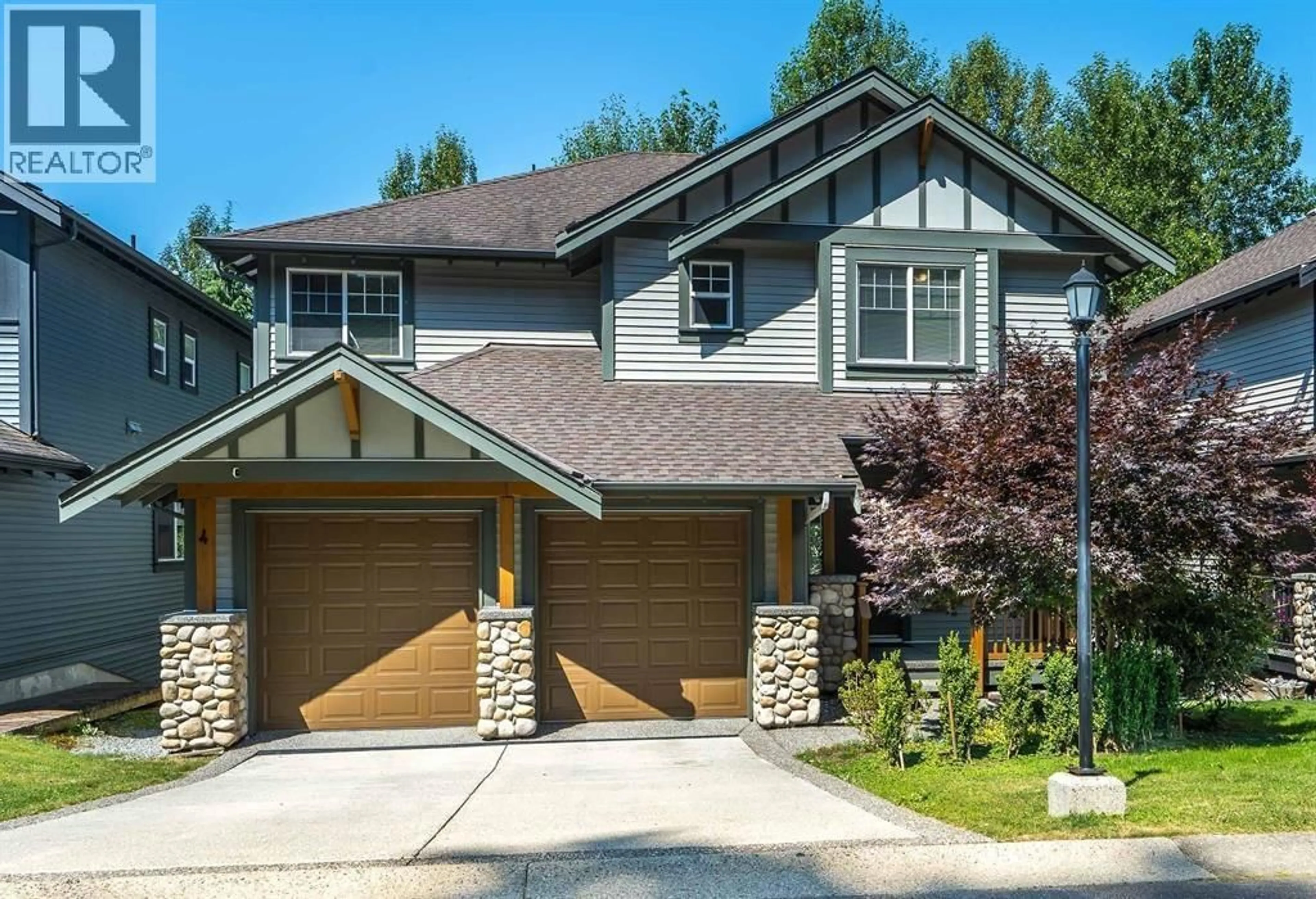 Home with vinyl exterior material, street for 4 - 13887 DOCKSTEADER LOOP, Maple Ridge British Columbia V4R0A2