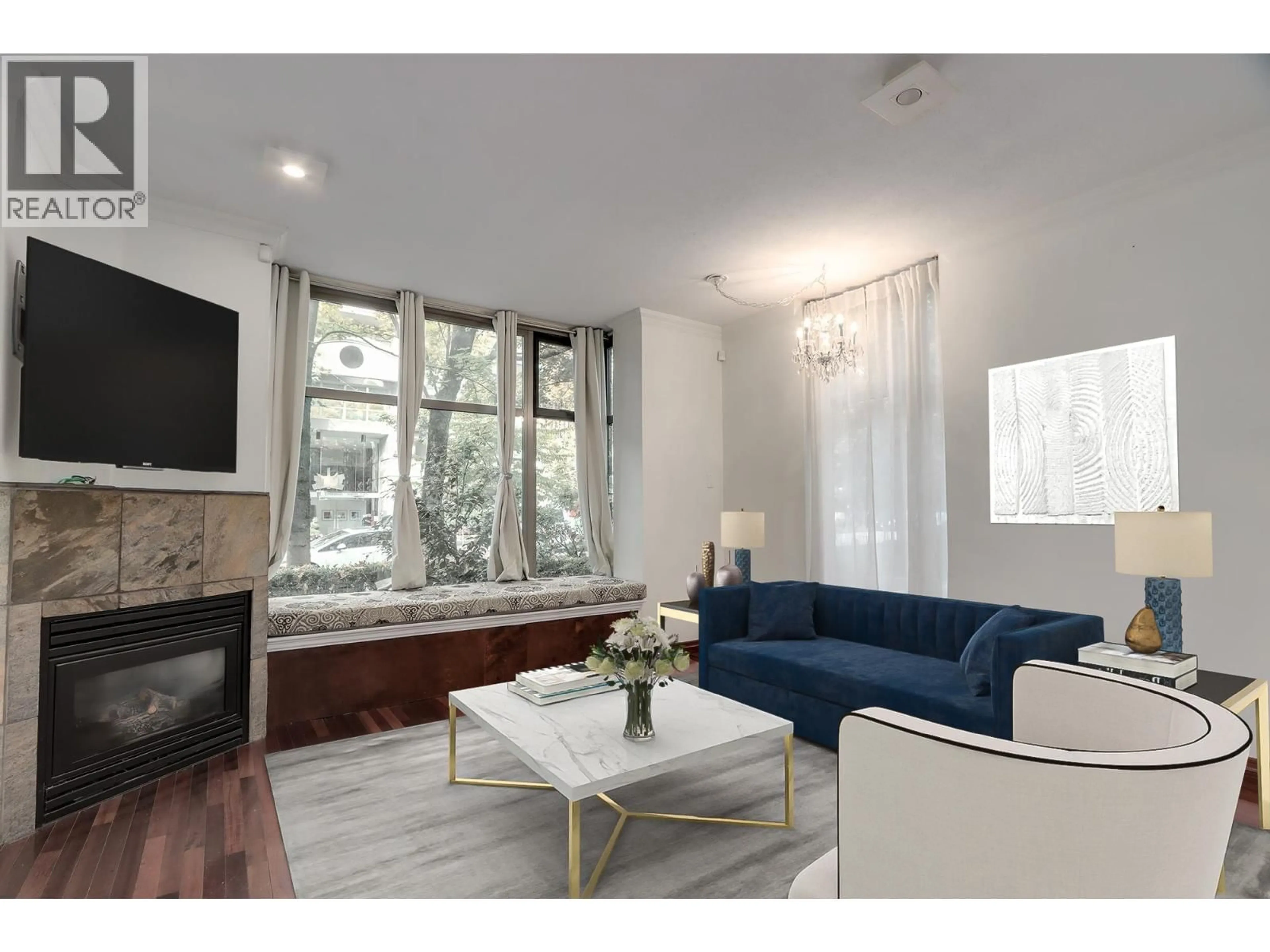 Living room with furniture, unknown for 936 RICHARDS STREET, Vancouver British Columbia V6B3C1