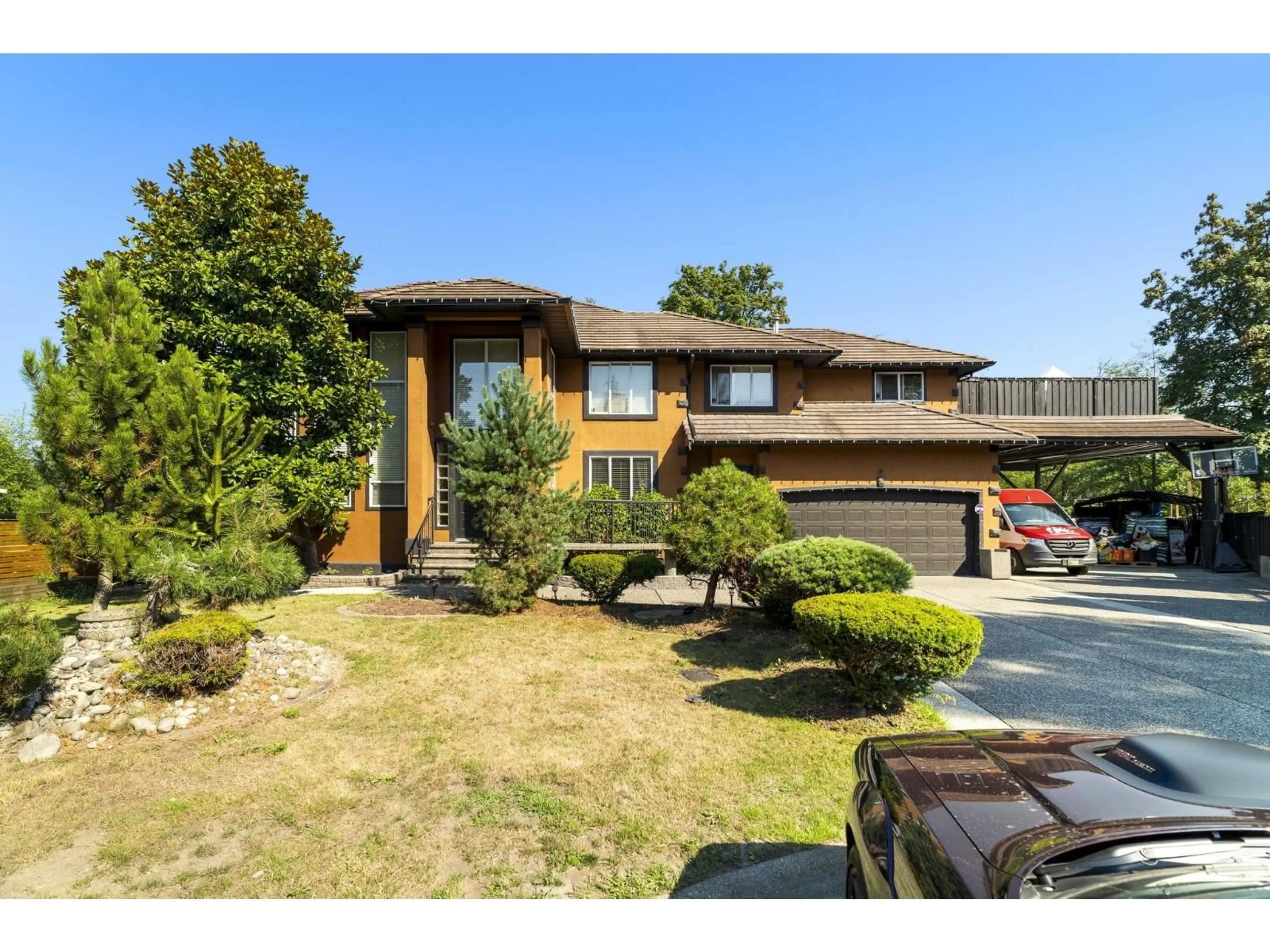 Home with brick exterior material, street for 9764 180, Surrey British Columbia V4N4V9
