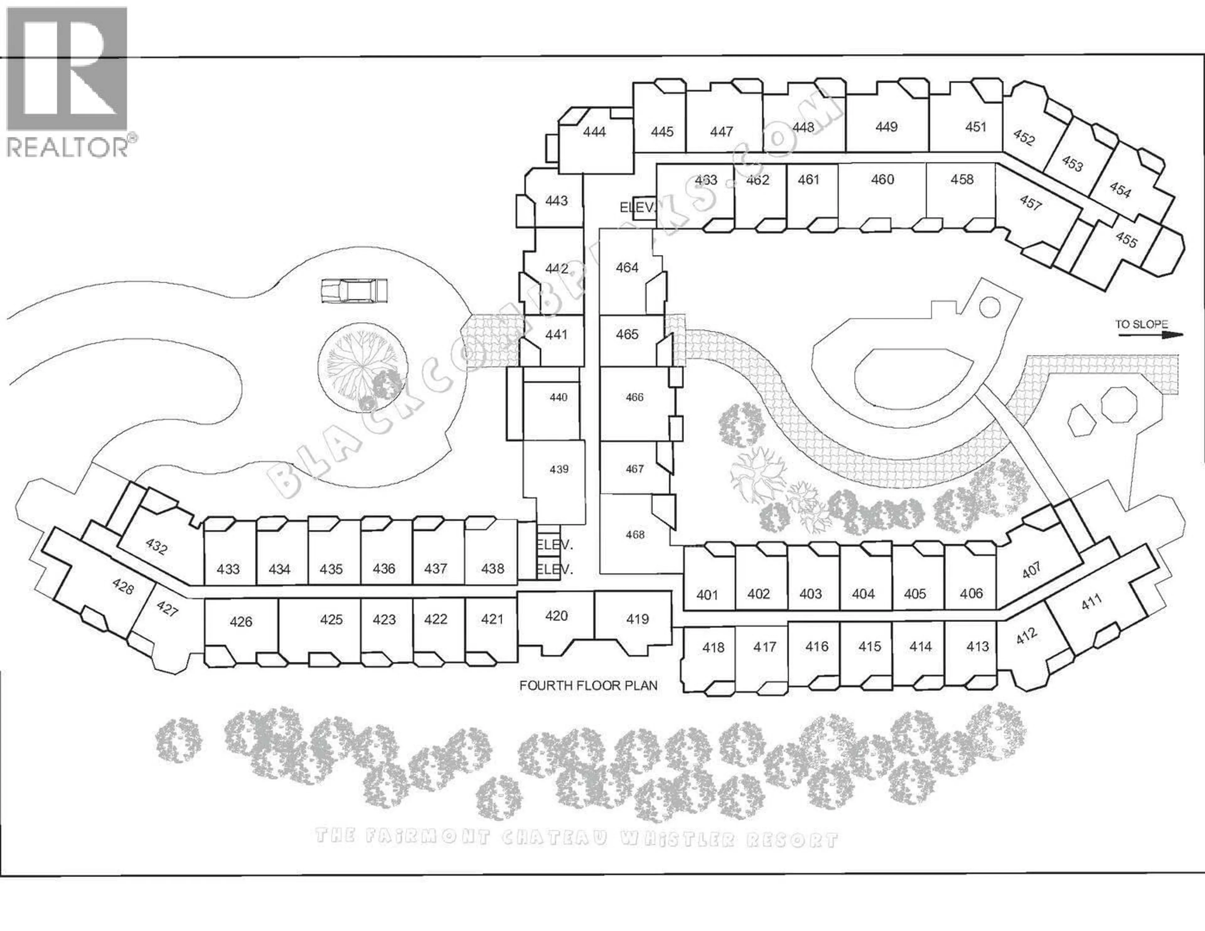 Floor plan for 427 - 4800 SPEARHEAD DRIVE, Whistler British Columbia V8E1G1