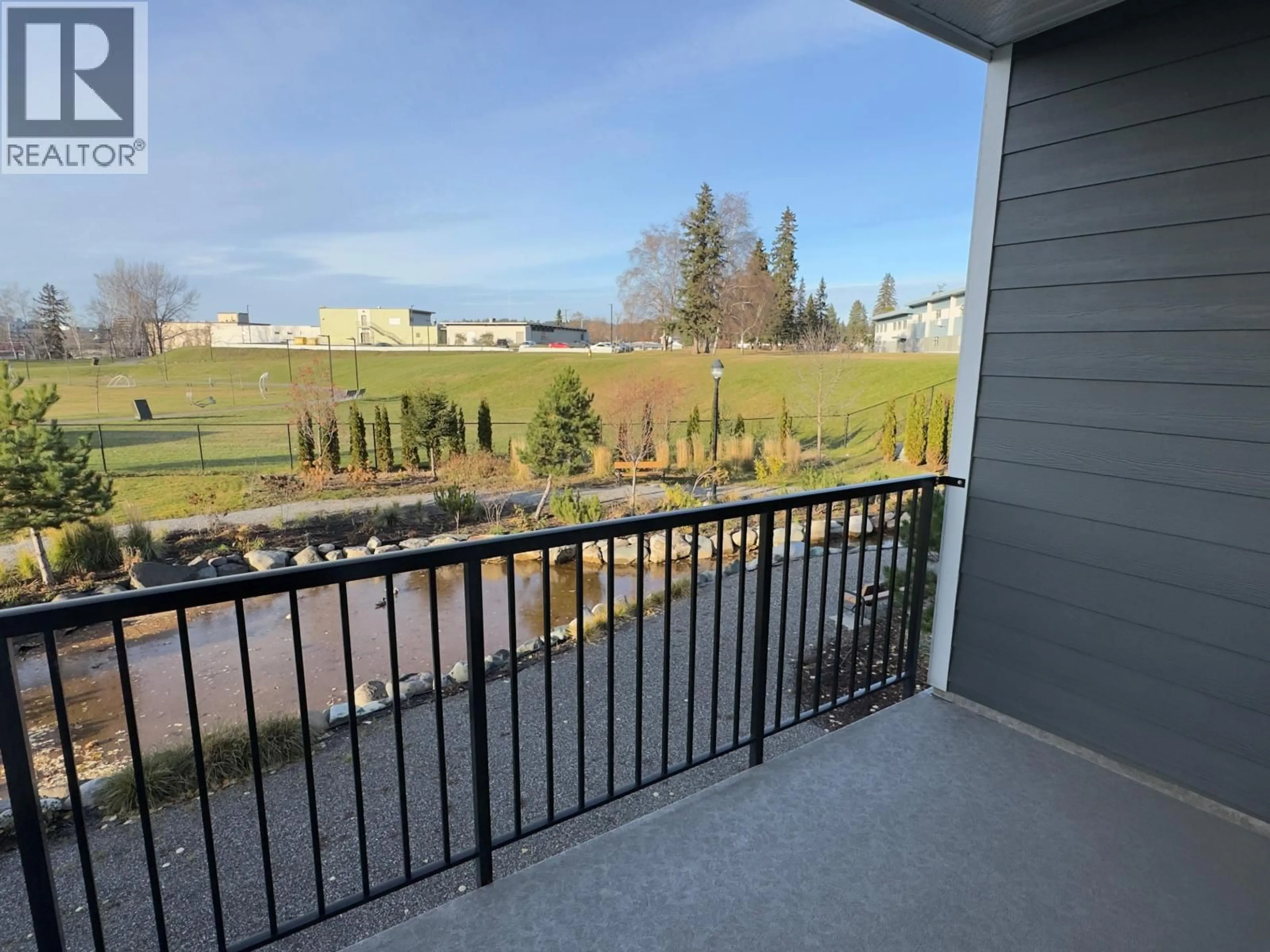 Balcony in the apartment, water/lake/river/ocean view for 238 - 1444 20TH AVENUE, Prince George British Columbia V2L0C9