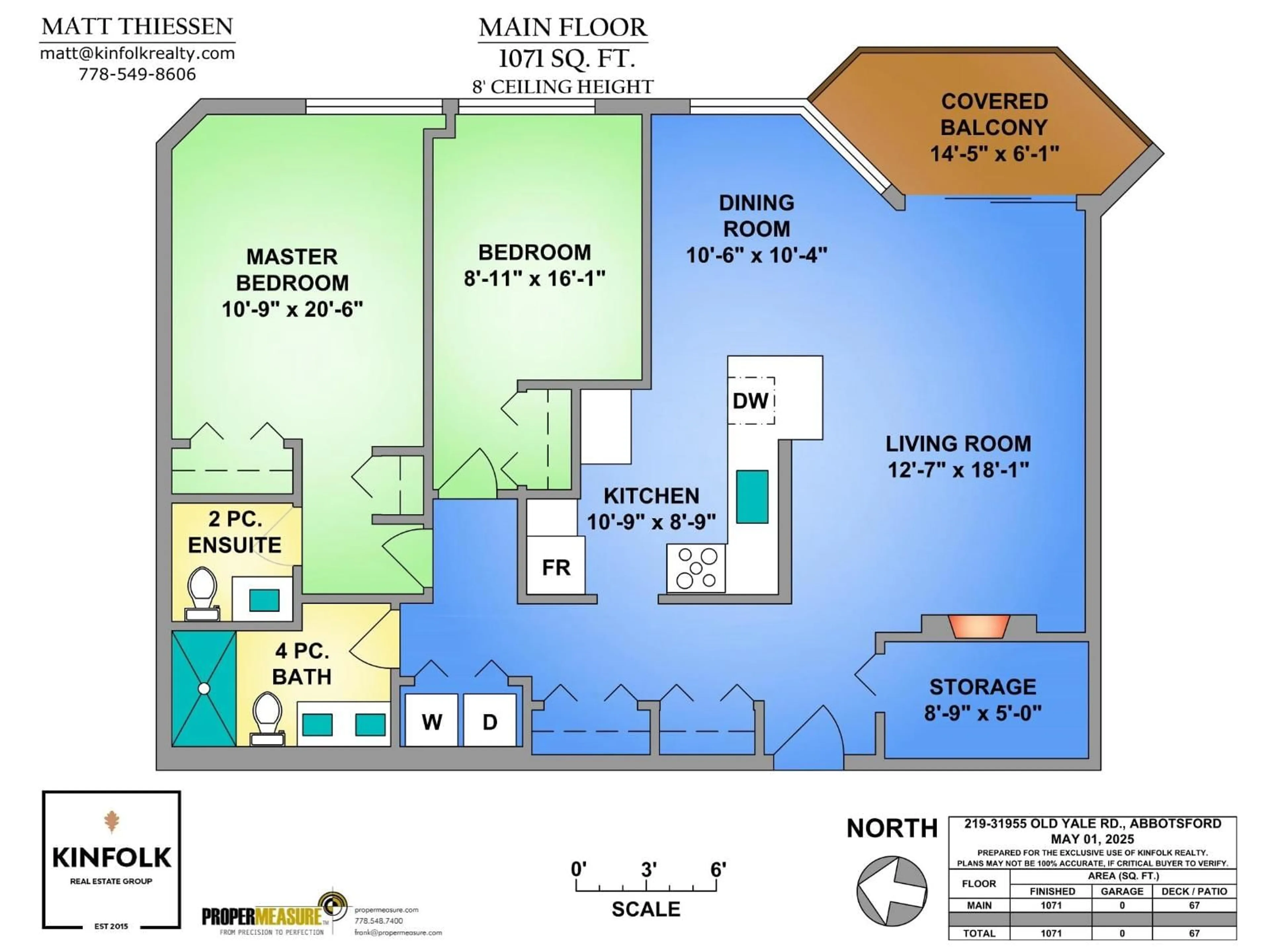Floor plan for 219 - 31955 OLD YALE, Abbotsford British Columbia V2T4N1