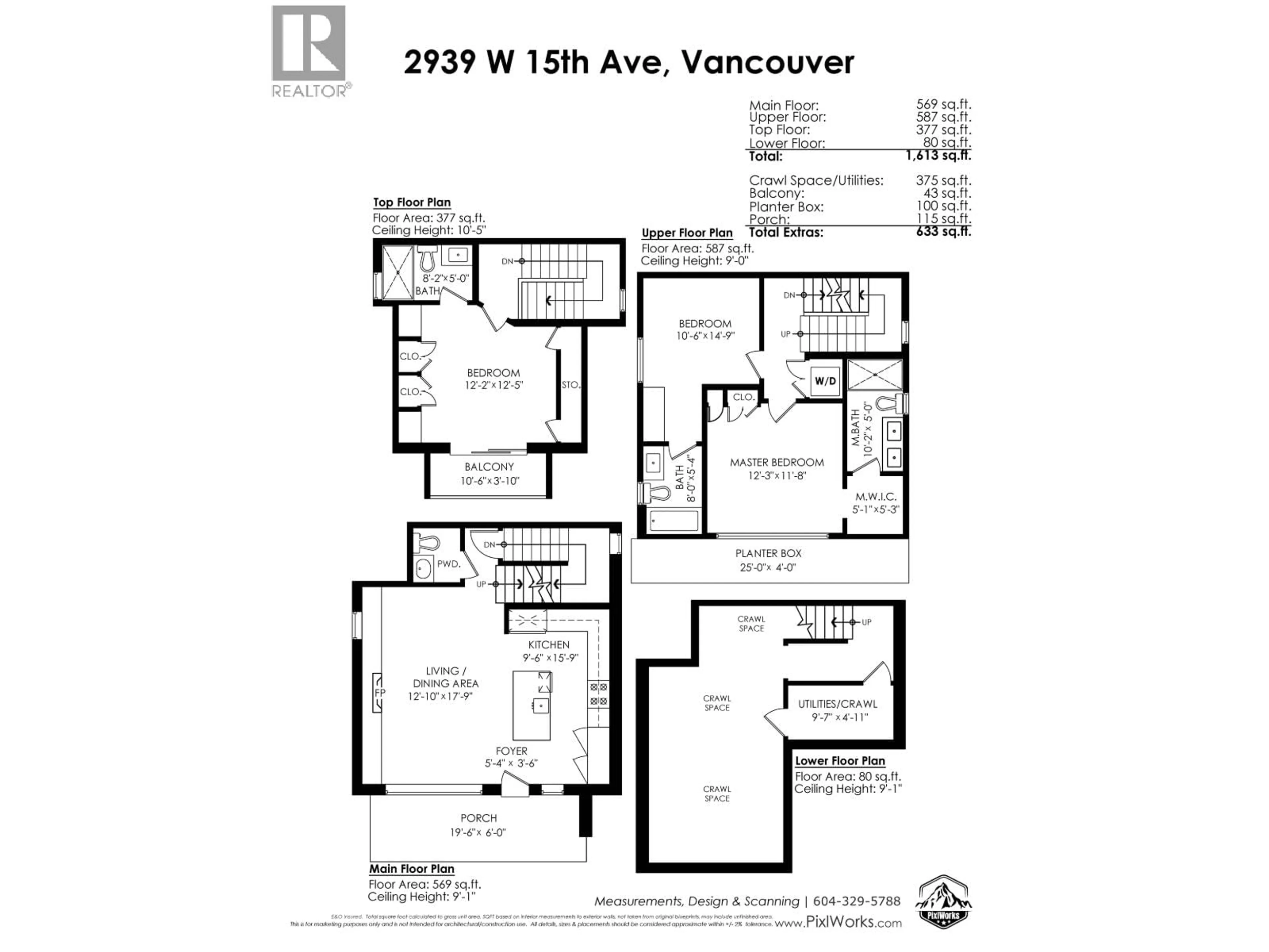 Floor plan for 2939 15TH AVENUE, Vancouver British Columbia V6K3A2