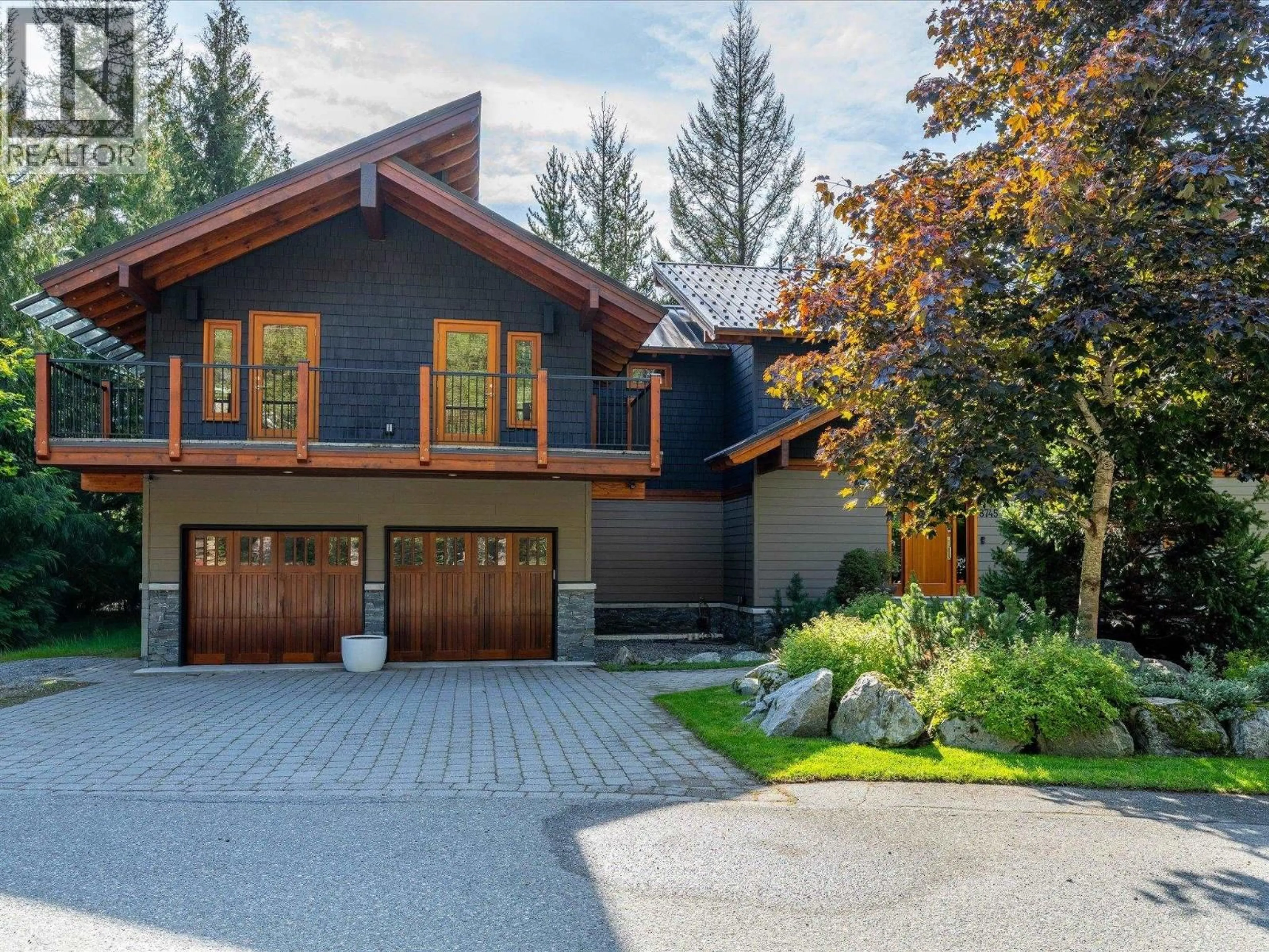 Home with brick exterior material, street for 8745 IDYLWOOD PLACE, Whistler British Columbia V8E0G1