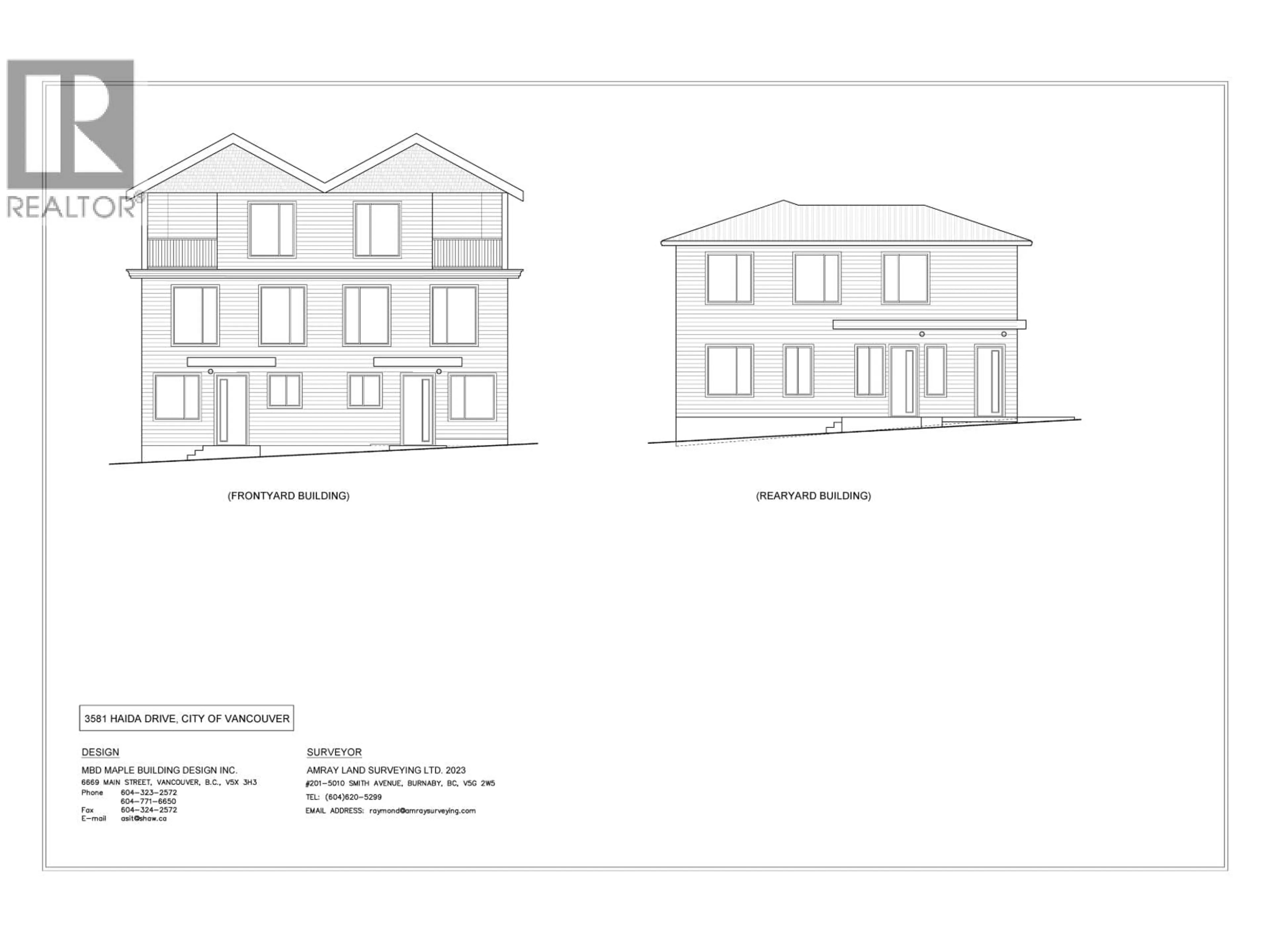 Floor plan for 5 - 3581 HAIDA STREET, Vancouver British Columbia V5M3Y9