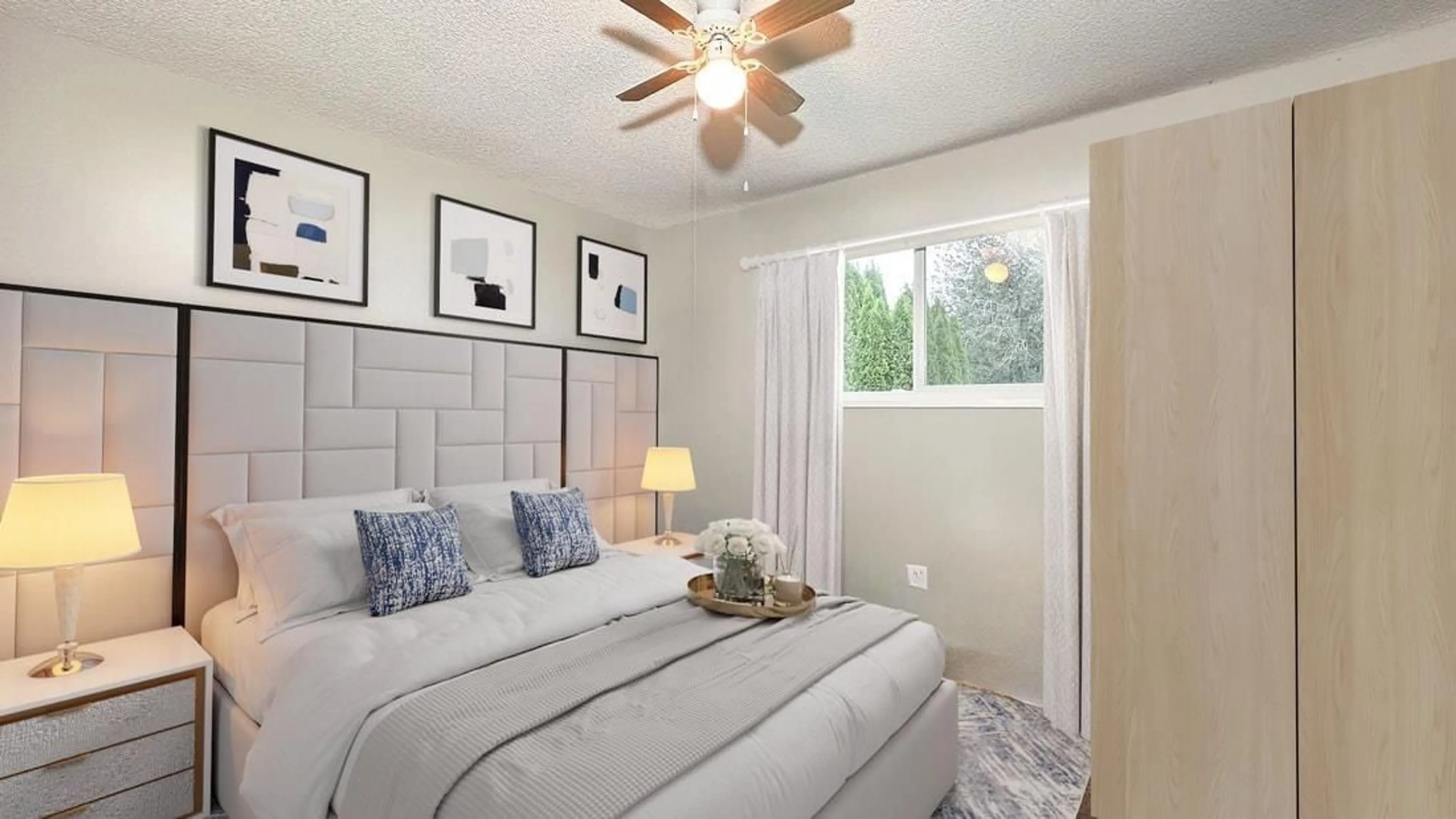 Bedroom with bed, unknown for 6060 GLENMORE DRIVE, Chilliwack British Columbia V2R2H5