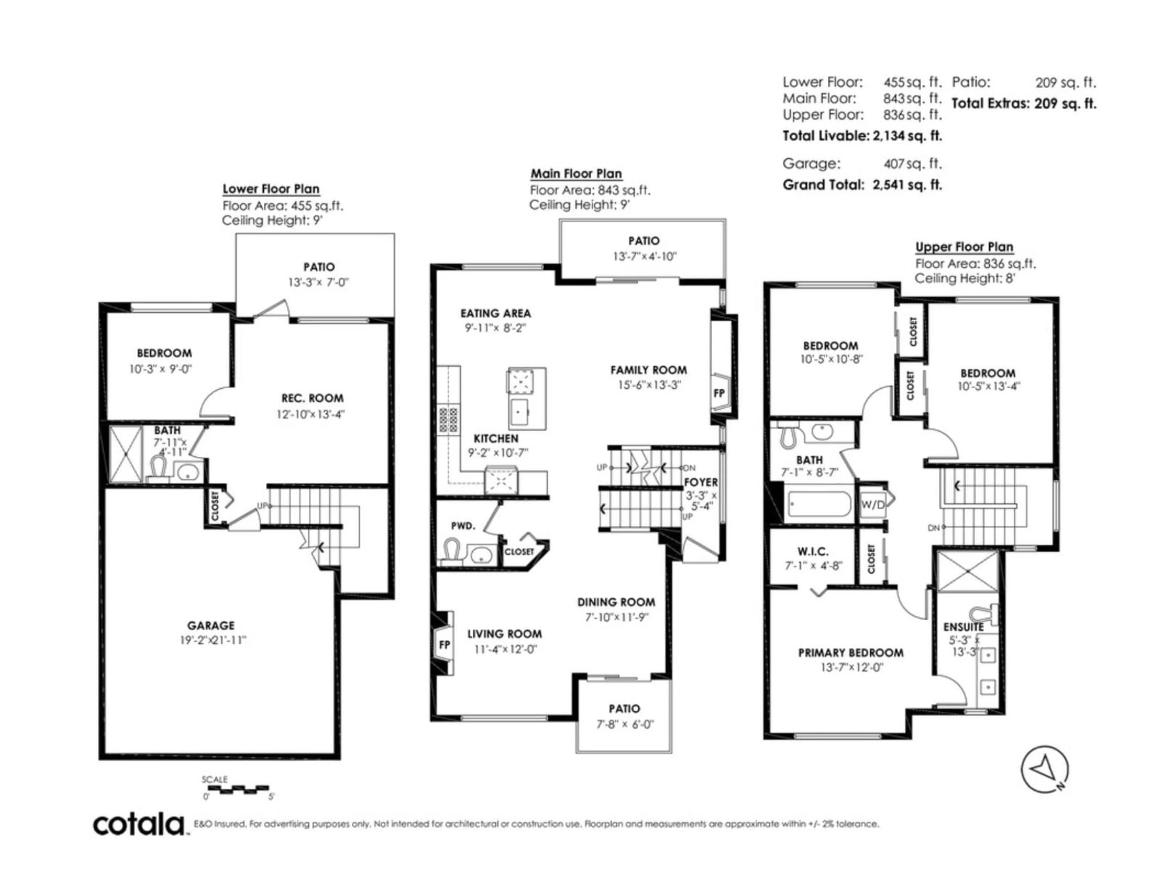 Floor plan for 69 - 22225 50, Langley British Columbia V2Y0G7