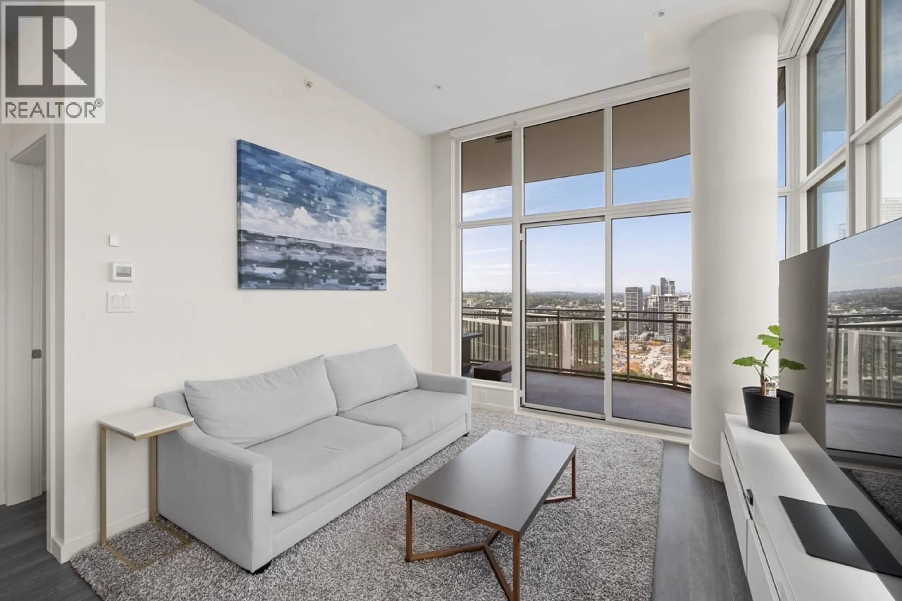 Living room with furniture, unknown for 3106 - 5333 GORING STREET, Vancouver British Columbia V5B0B6