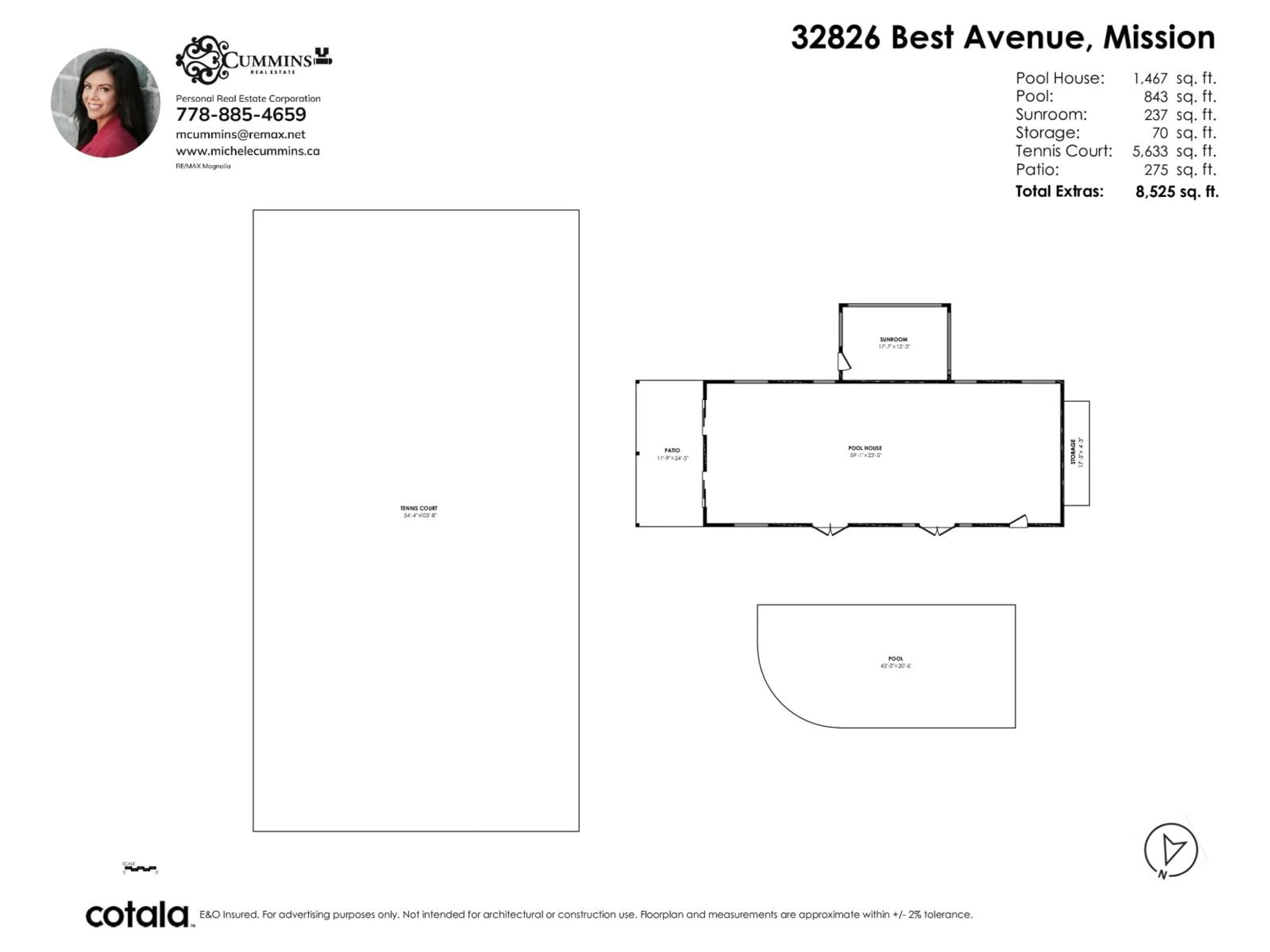 Floor plan for 32826 BEST, Mission British Columbia V2V2S8