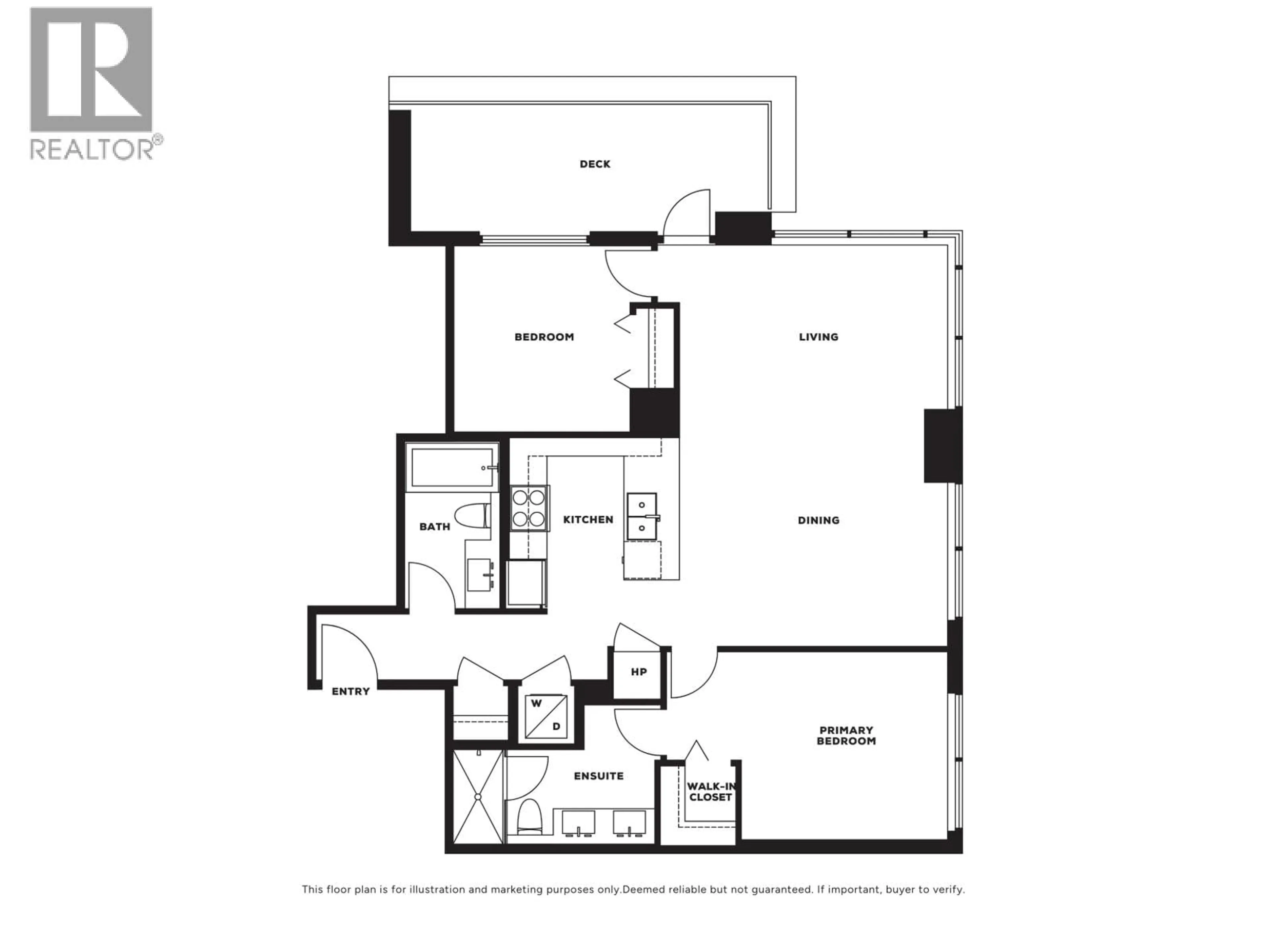Floor plan for 3106 - 5883 BARKER AVENUE, Burnaby British Columbia V5H0G4