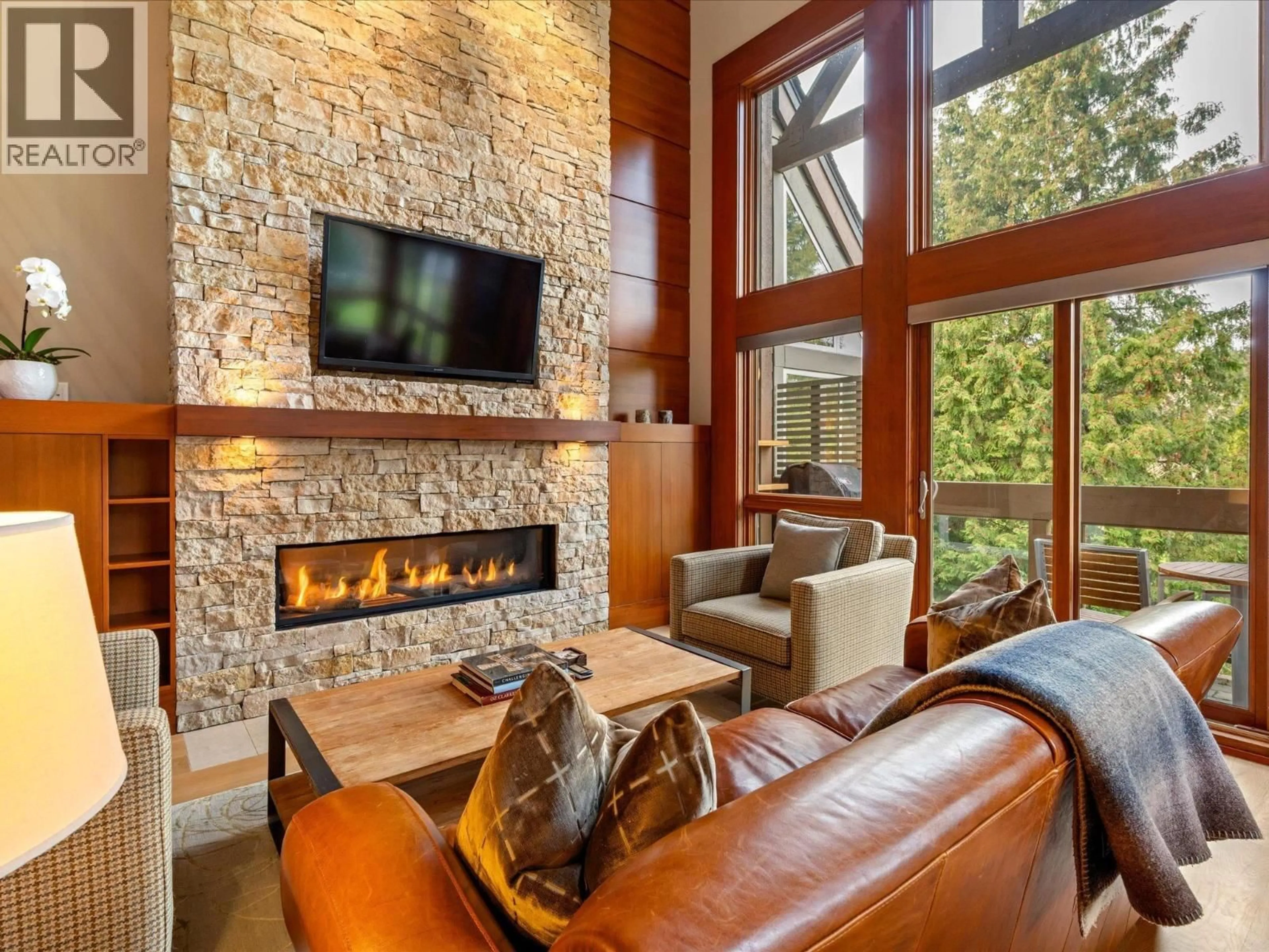 Living room with furniture, unknown for 18 - 4628 BLACKCOMB WAY, Whistler British Columbia V0N1B4