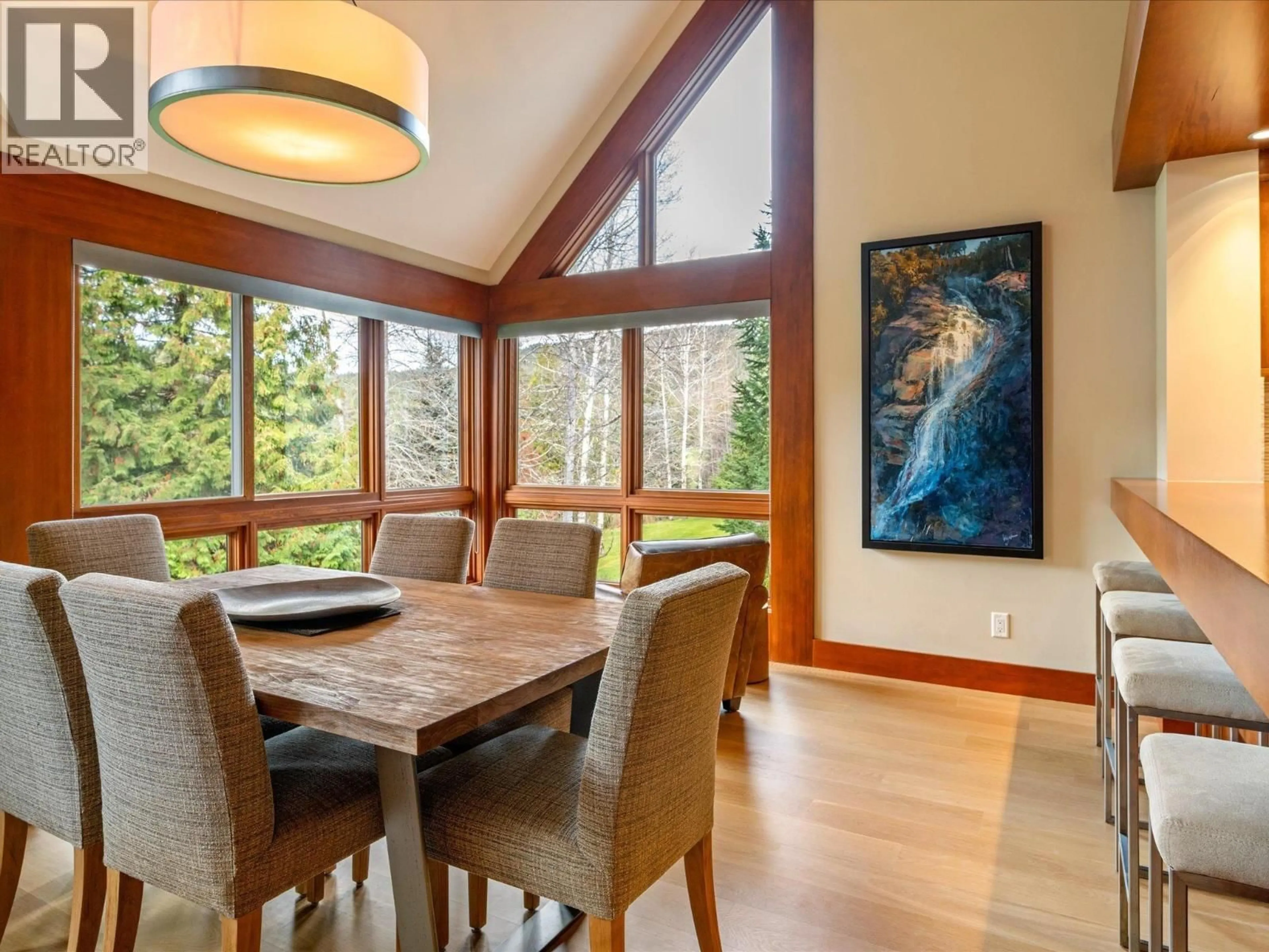Dining room, wood/laminate floor for 18 - 4628 BLACKCOMB WAY, Whistler British Columbia V0N1B4