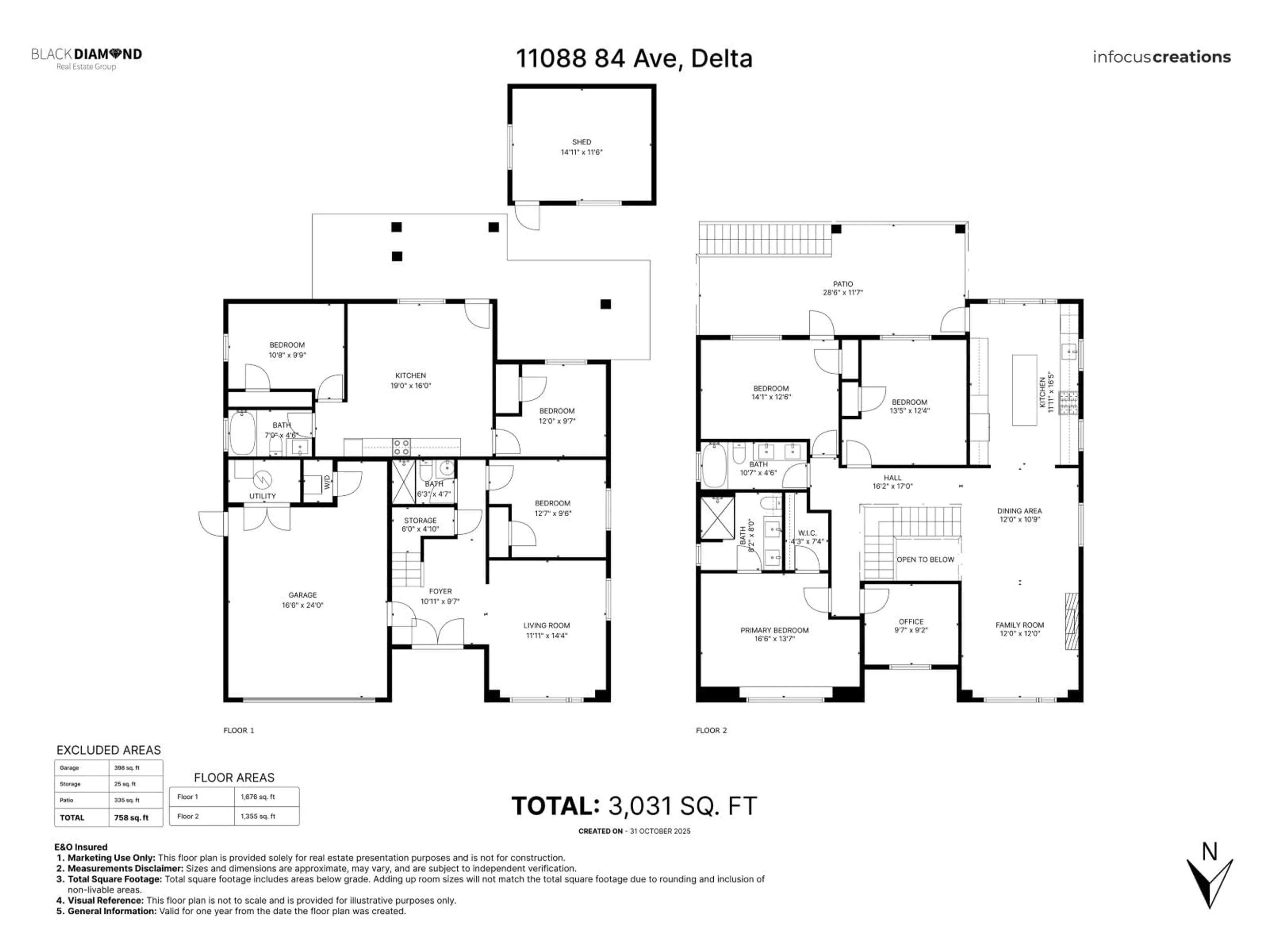 Floor plan for 11088 84, Delta British Columbia V4C2L7