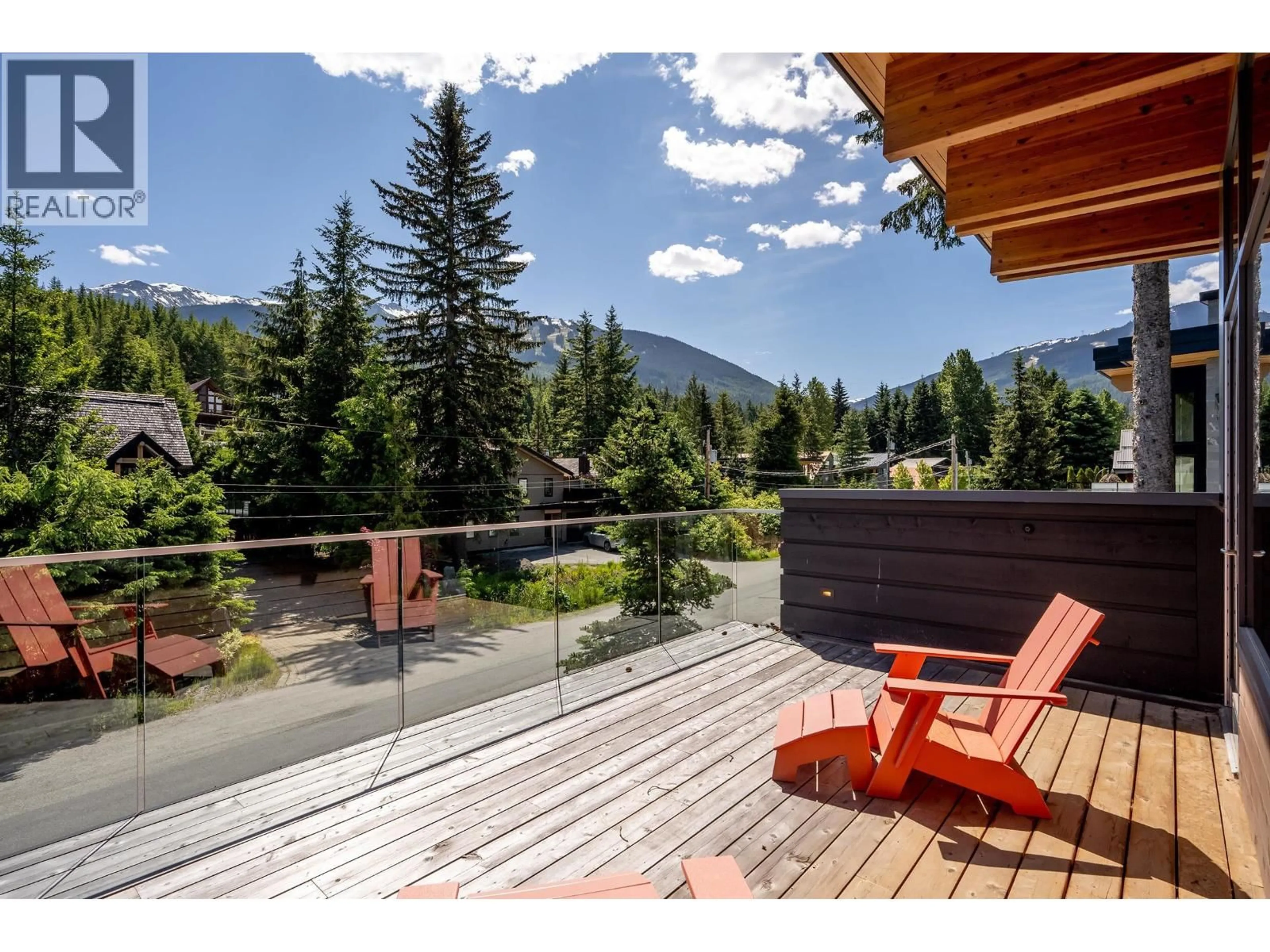 Patio, mountain view for 7325 TONI SAILER LANE, Whistler British Columbia V8E0E3