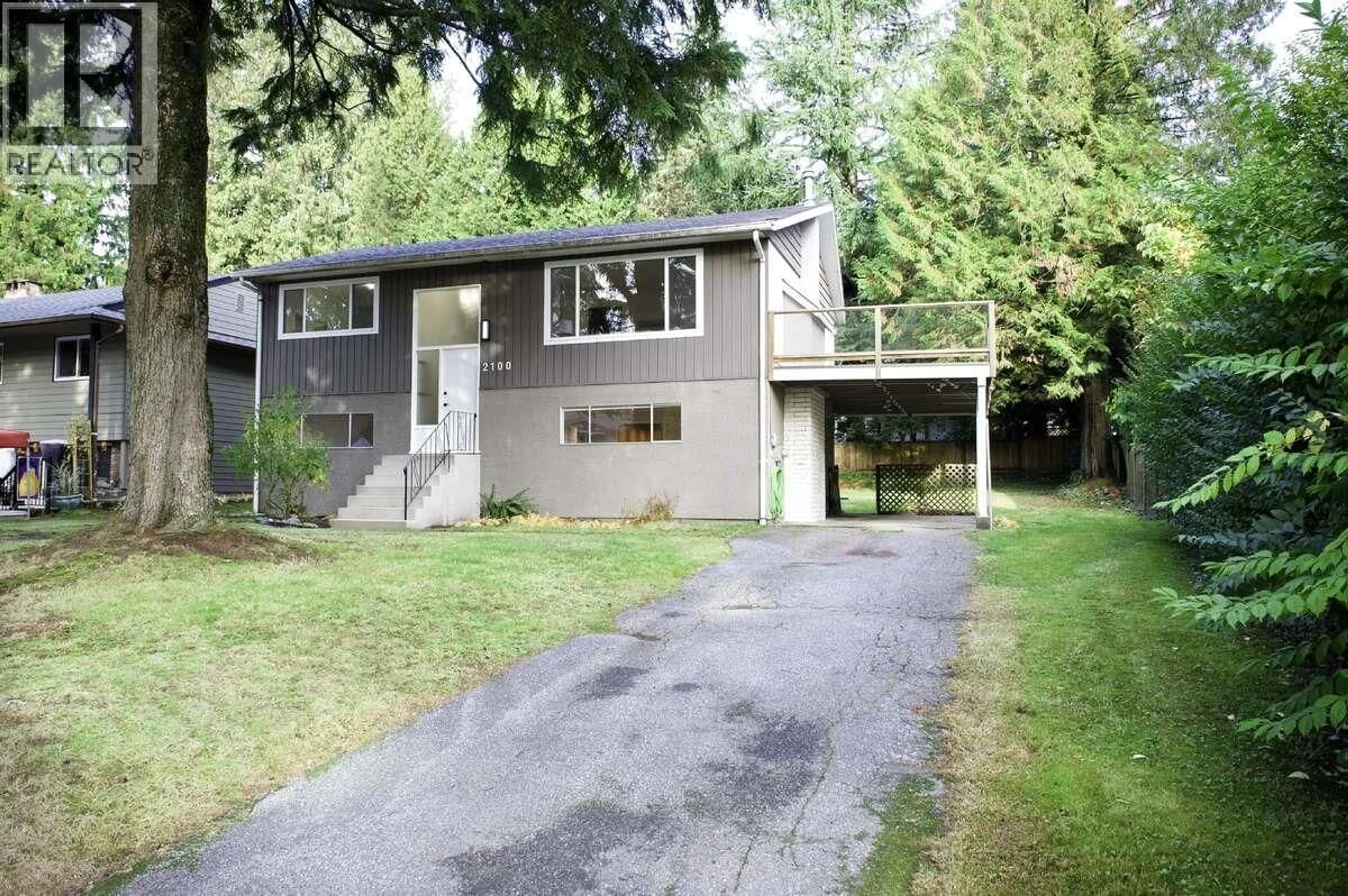 Home with vinyl exterior material, street for 2100 WHITMAN AVENUE, North Vancouver British Columbia V7H2C5