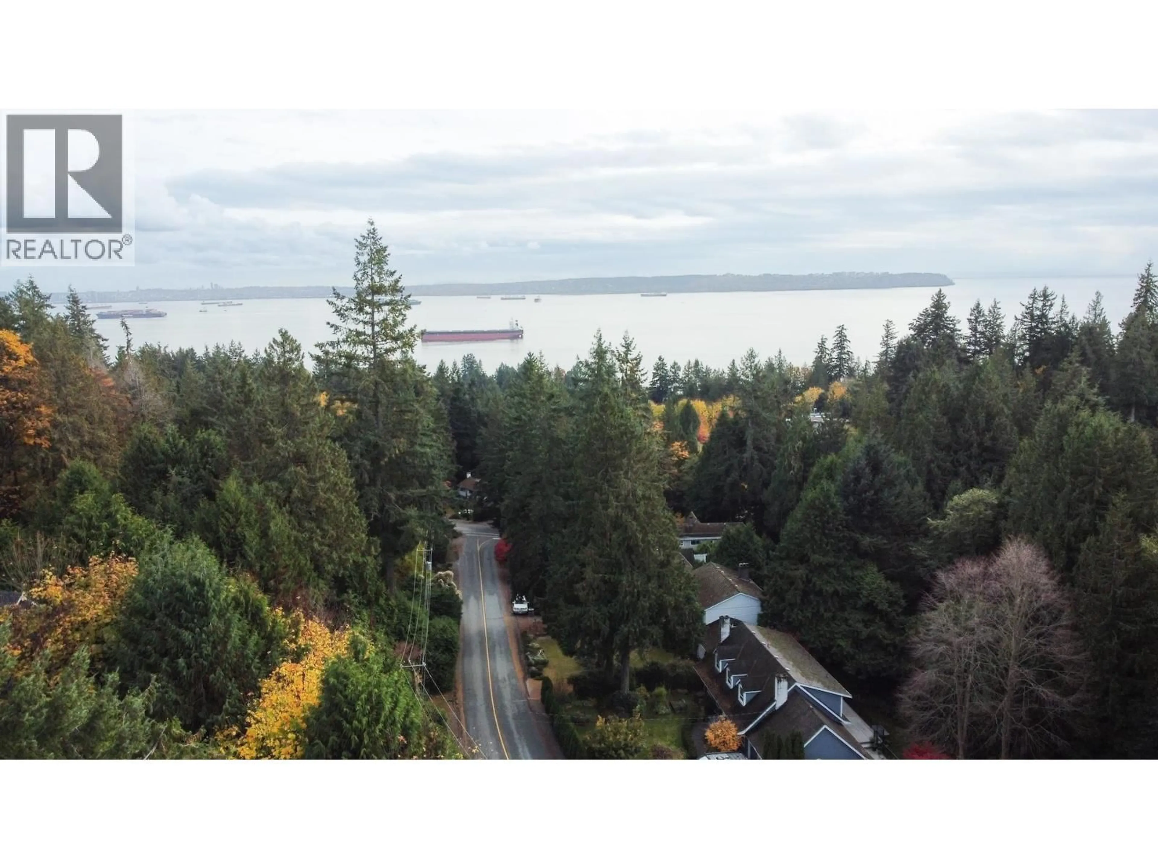 A pic from outside/outdoor area/front of a property/back of a property/a pic from drone, water/lake/river/ocean view for 4670 WILLOW CREEK ROAD, West Vancouver British Columbia V7W1C2