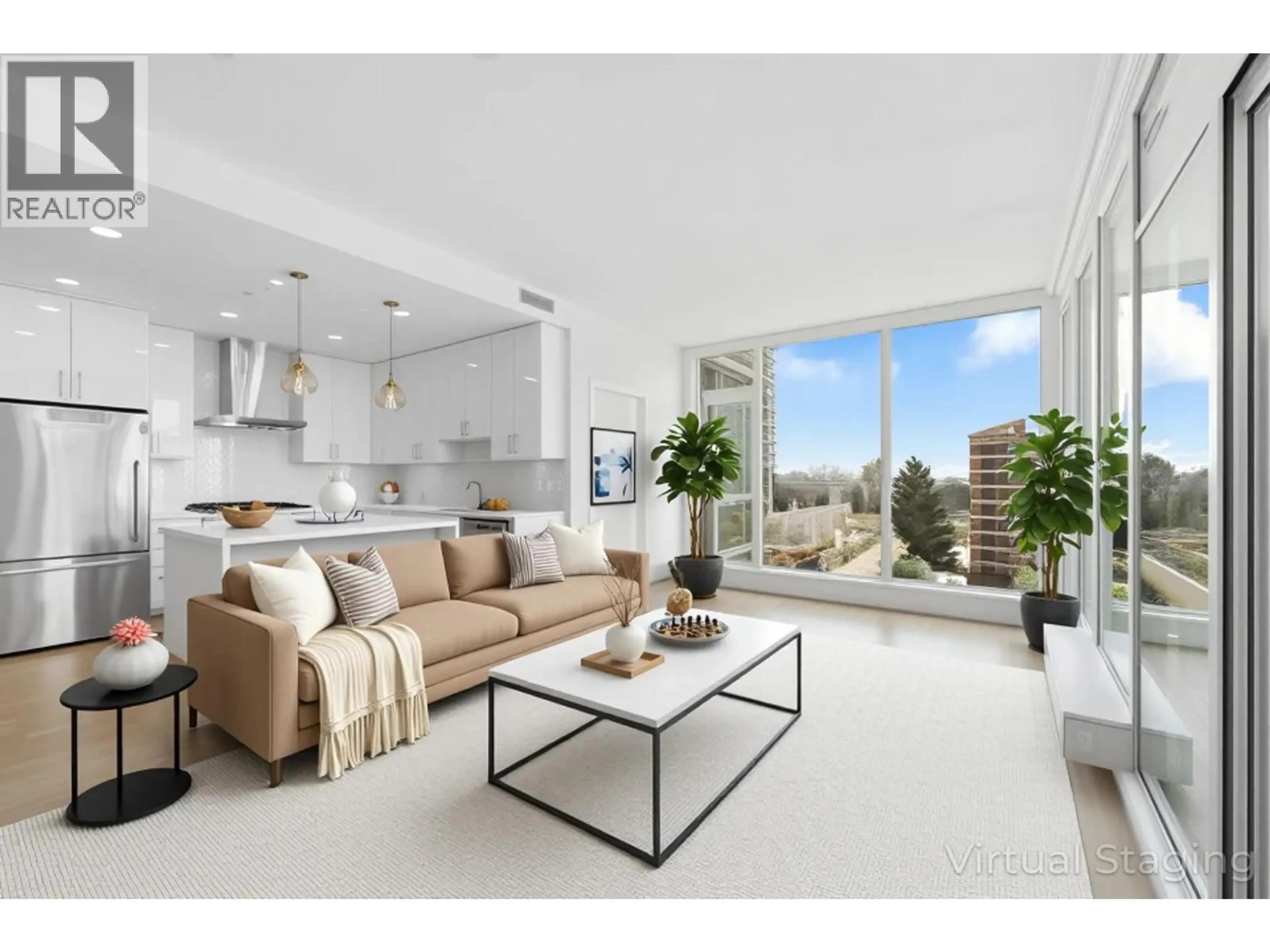 Living room with furniture, unknown for 608 - 555 SYDNEY AVENUE, Coquitlam British Columbia V3K0G5