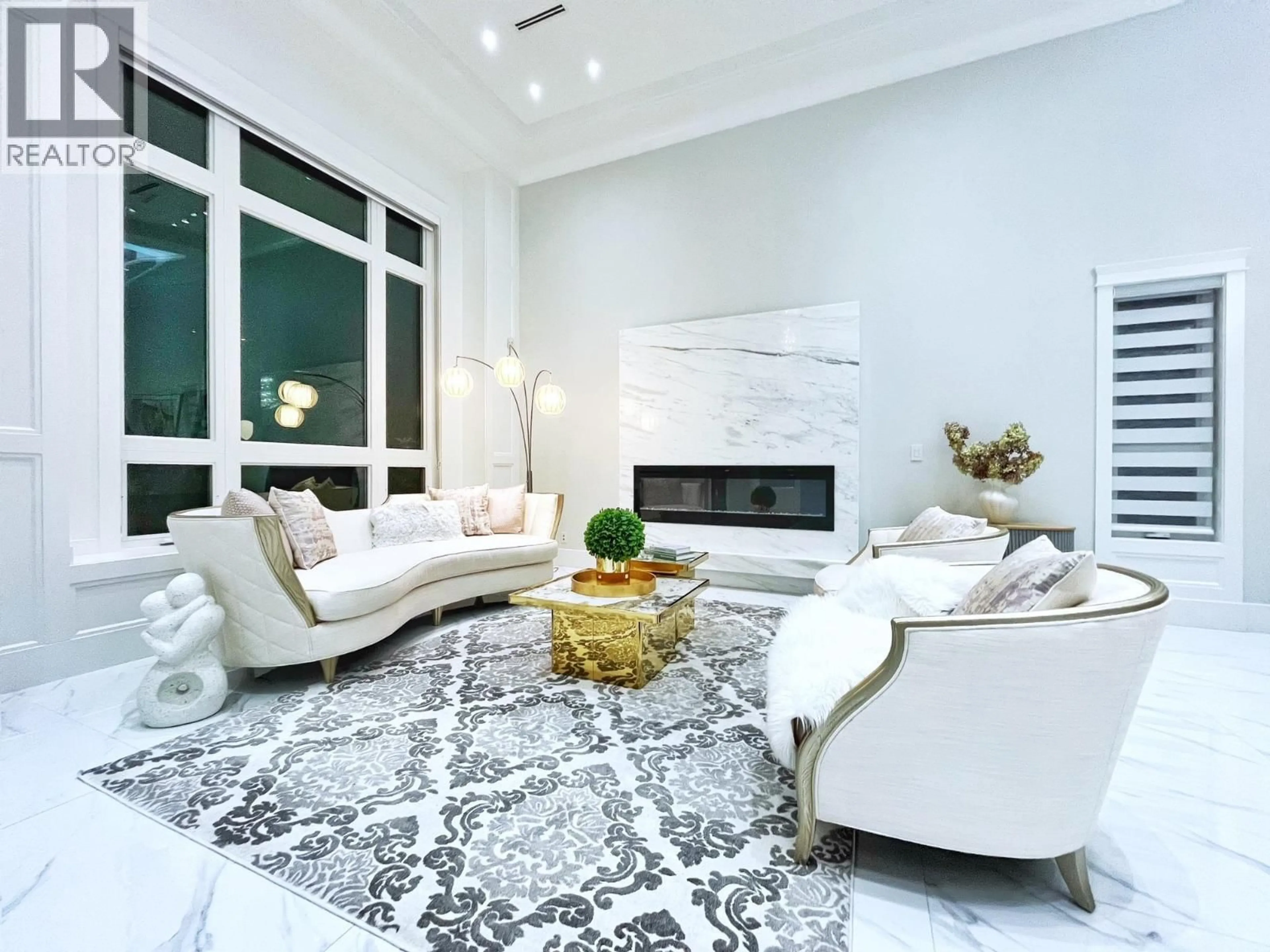 Living room with furniture, ceramic/tile floor for 10680 ASHCROFT AVENUE, Richmond British Columbia V7A3C1