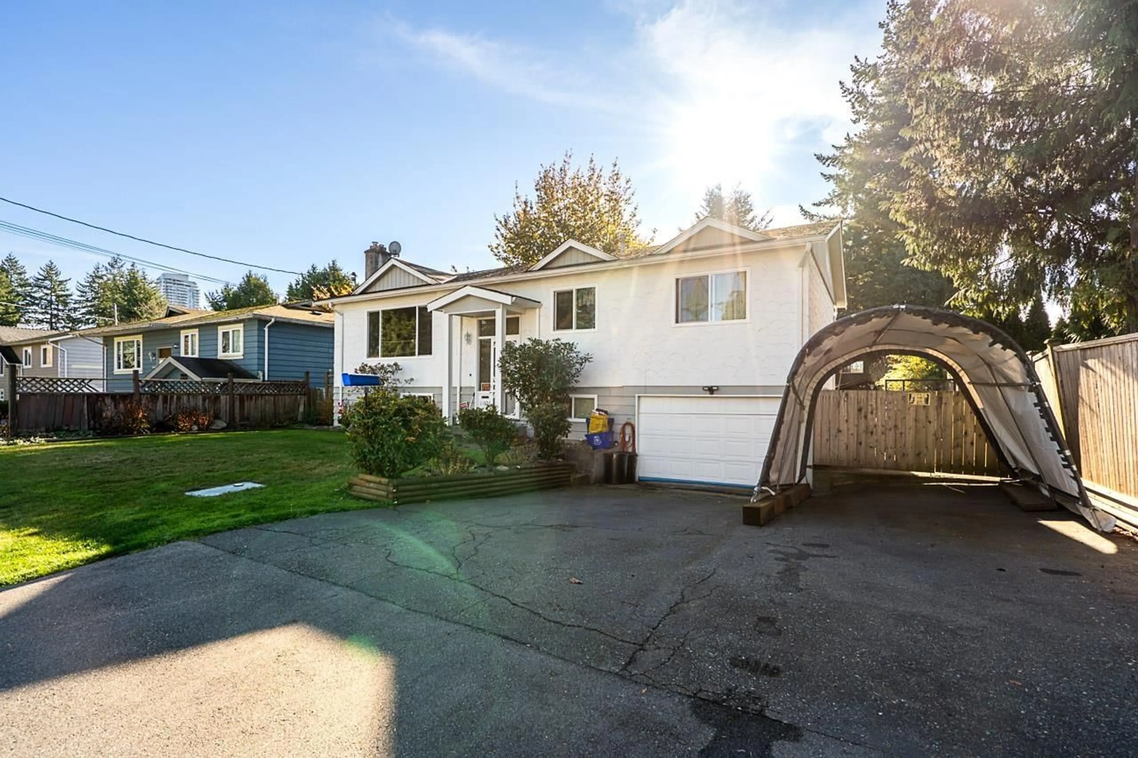 A pic from outside/outdoor area/front of a property/back of a property/a pic from drone, street for 11656 81A, Delta British Columbia V4C2A9