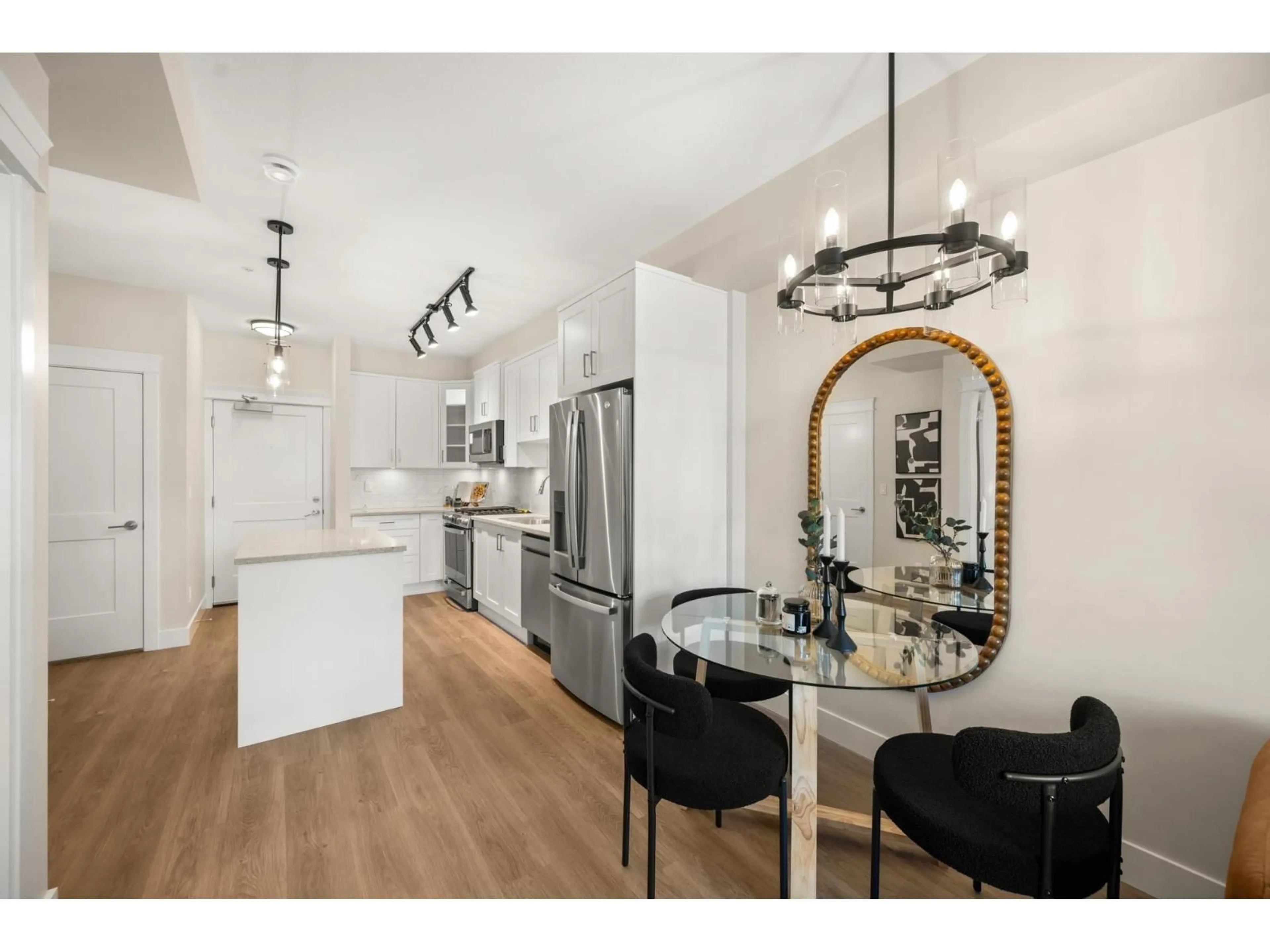 Open concept kitchen, unknown for A328 - 8233 208B STREET, Langley British Columbia V2Y4M7