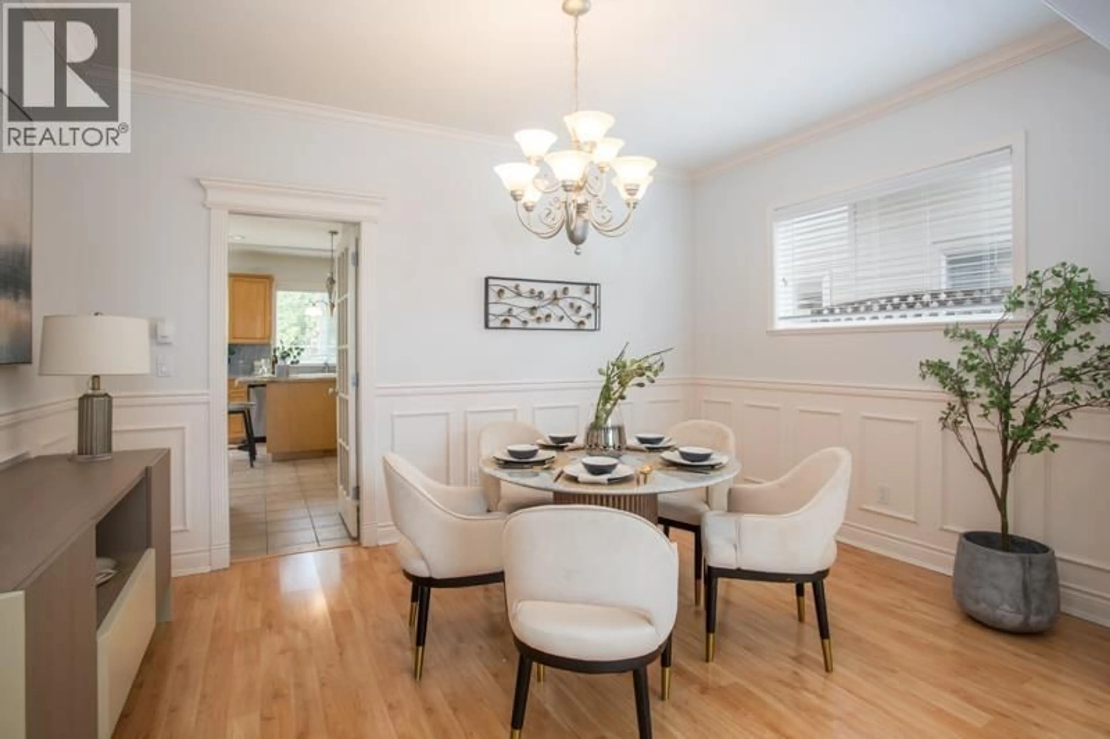 Dining room, wood/laminate floor for 3491 TOLMIE AVENUE, Richmond British Columbia V7C5P8
