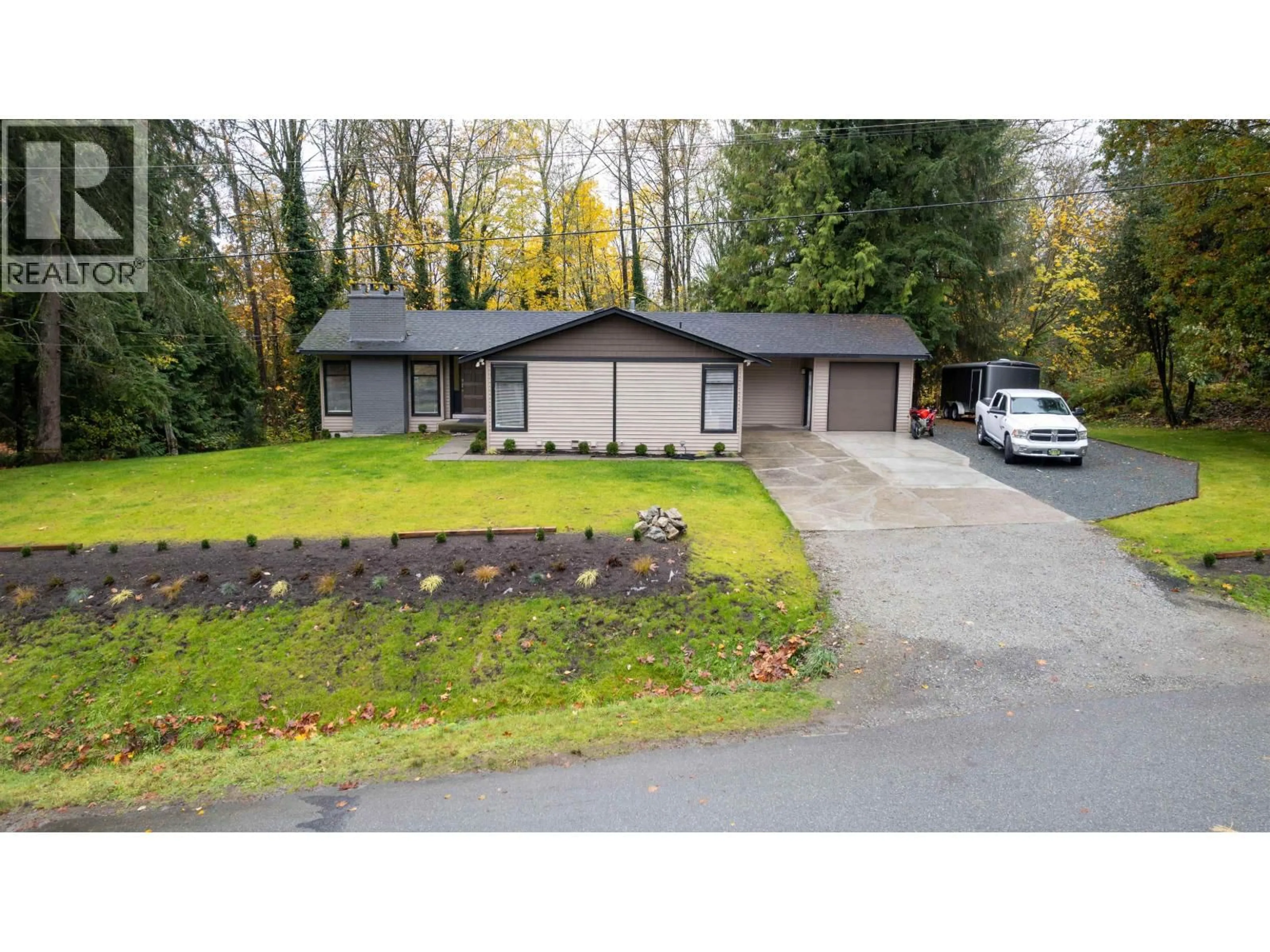 A pic from outside/outdoor area/front of a property/back of a property/a pic from drone, street for 13025 238 STREET, Maple Ridge British Columbia V4R2S4