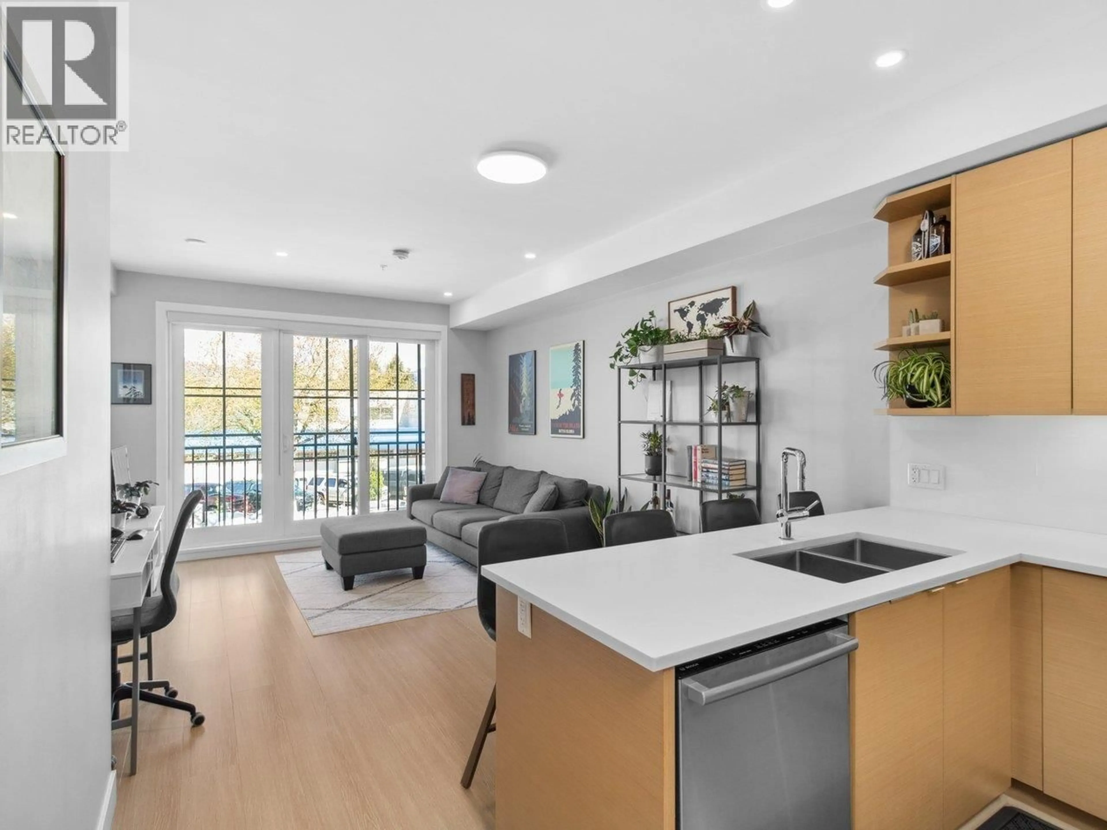 Open concept kitchen, unknown for 208 - 2528 COLLINGWOOD STREET, Vancouver British Columbia V6R0C1