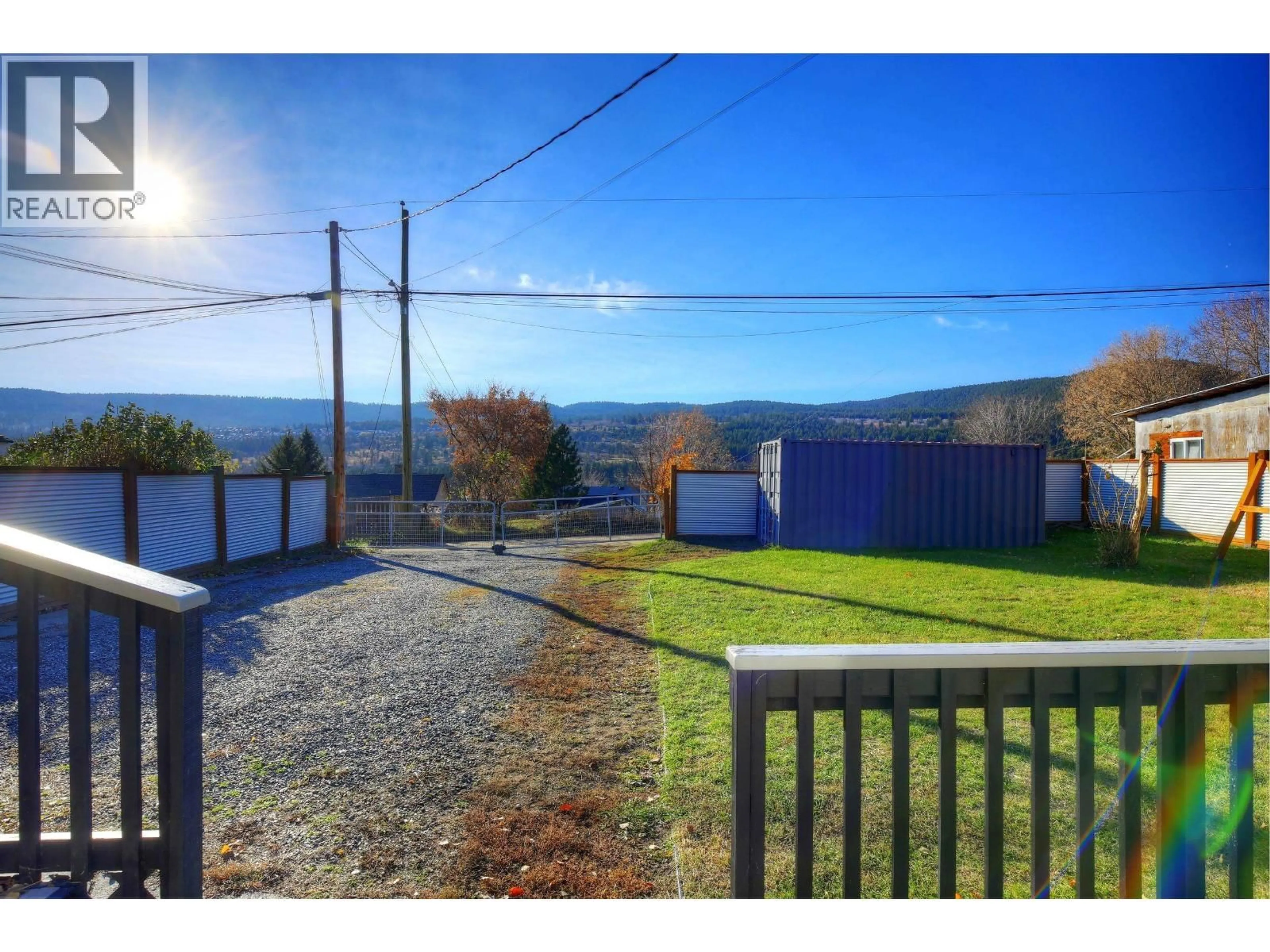 A pic from outside/outdoor area/front of a property/back of a property/a pic from drone, water/lake/river/ocean view for 357 2ND AVENUE, Williams Lake British Columbia V2G2A1