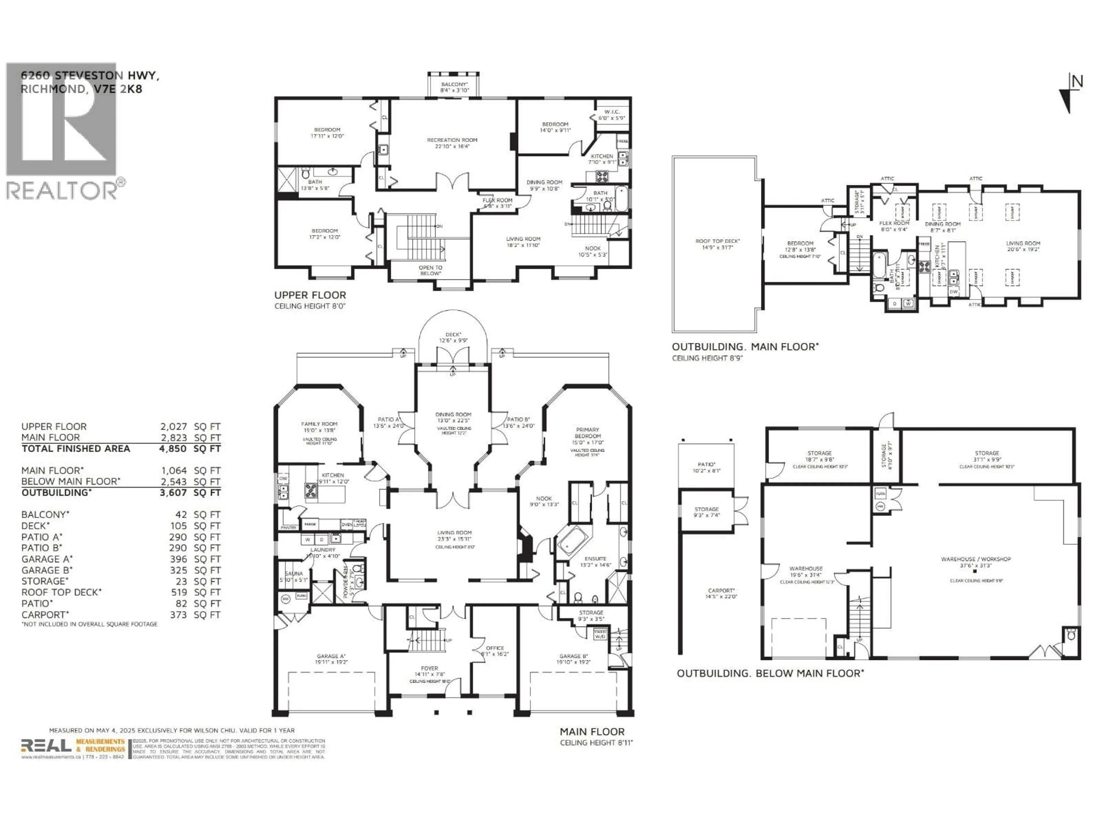 Floor plan for 6260 STEVESTON HIGHWAY, Richmond British Columbia V7E2K8