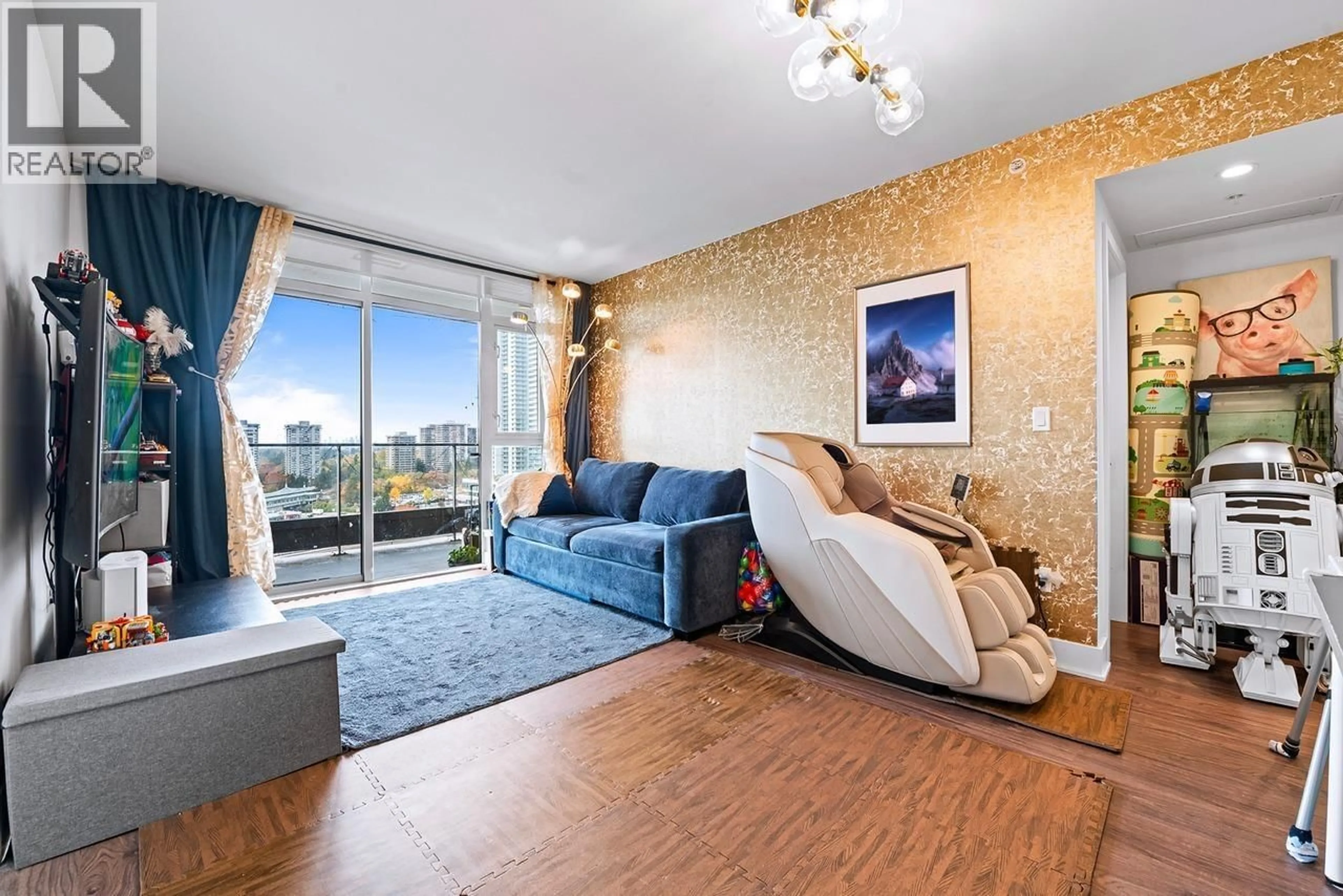 Living room with furniture, unknown for 1209 - 450 WESTVIEW STREET, Coquitlam British Columbia V3K6C3