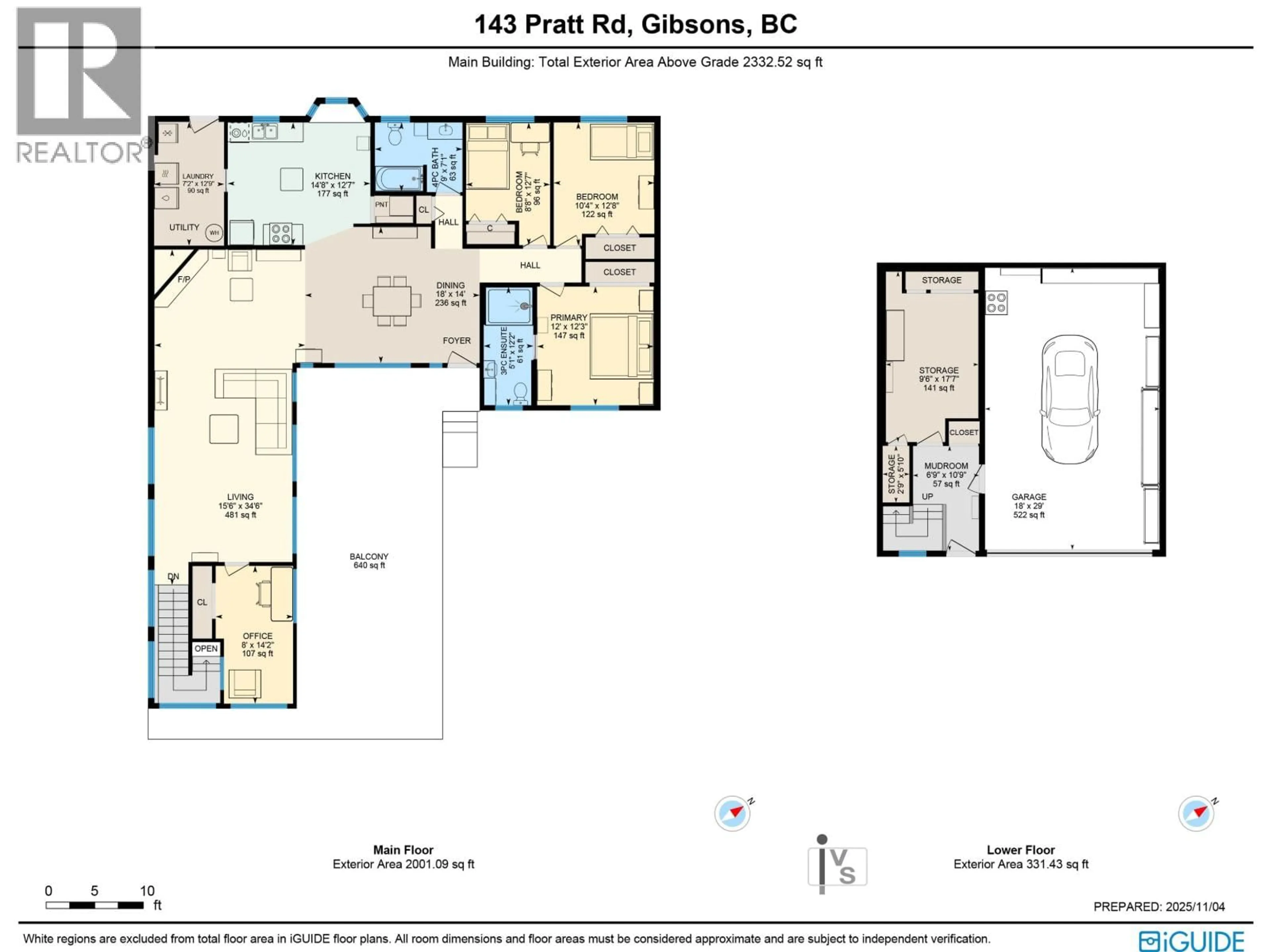 Floor plan for 143 PRATT ROAD, Gibsons British Columbia V0N1V3