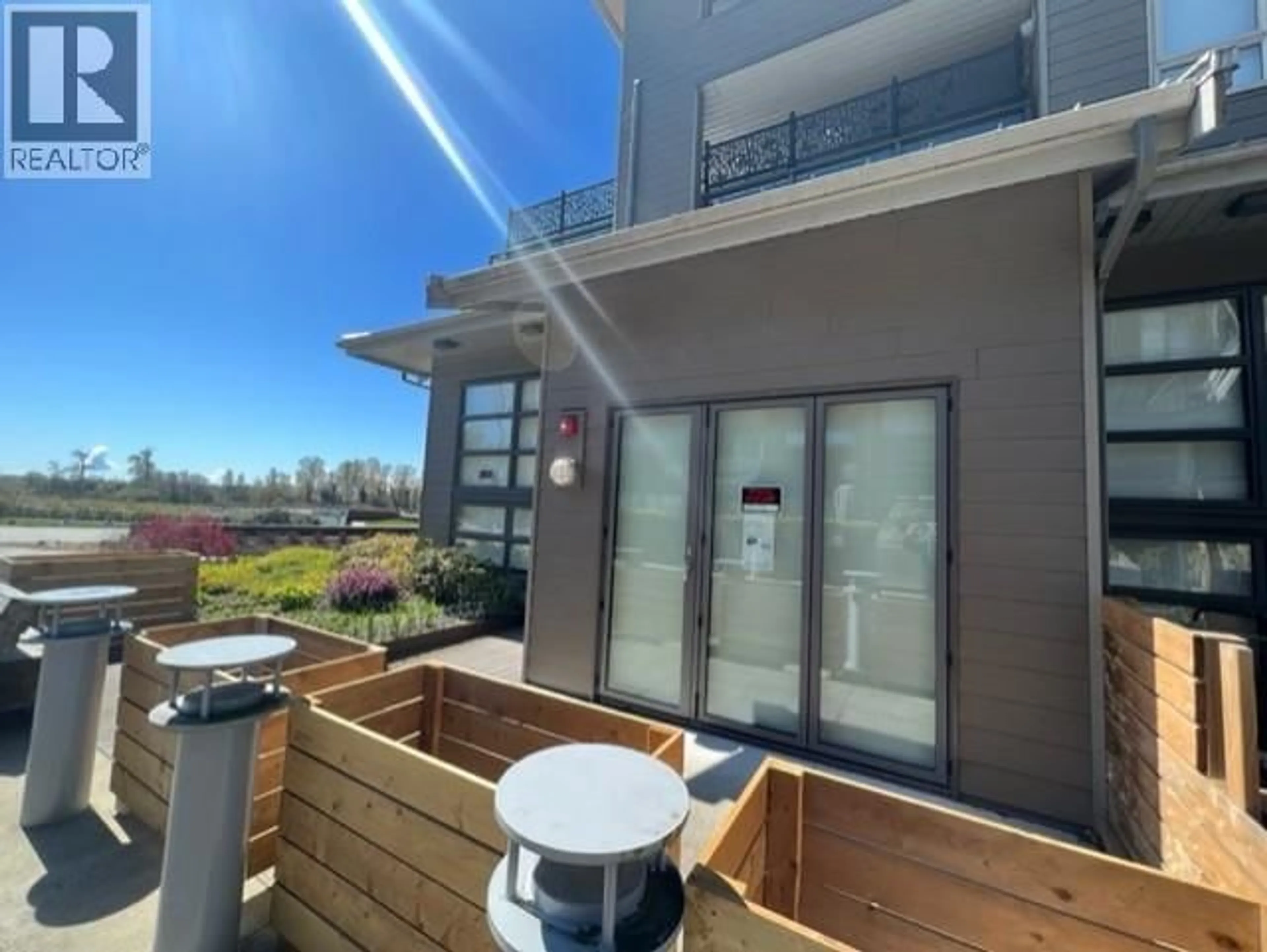 Balcony in the apartment, water/lake/river/ocean view for 135 - 6160 LONDON ROAD, Richmond British Columbia V7E4J2