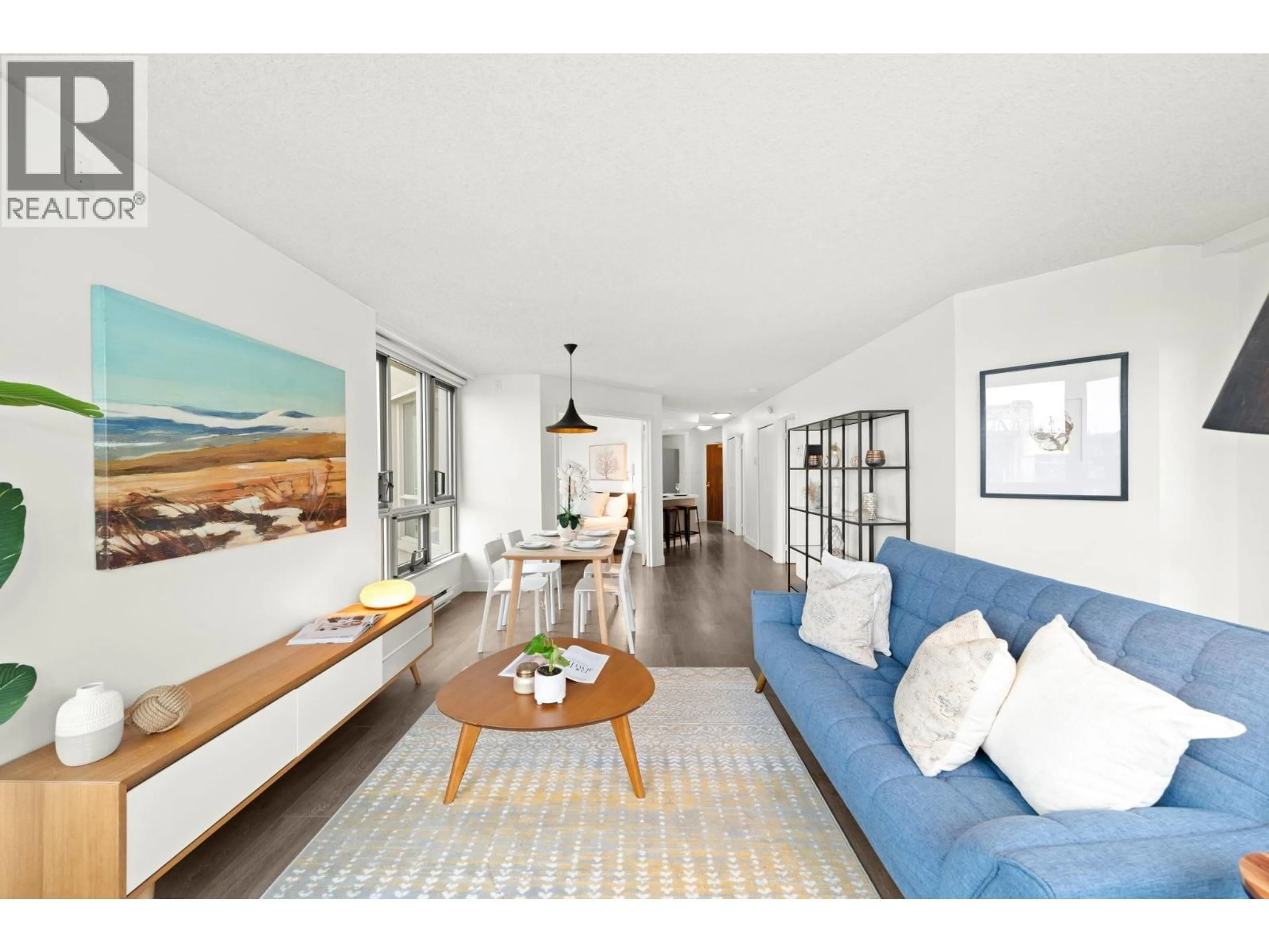 Living room with furniture, unknown for 603 - 1625 HORNBY STREET, Vancouver British Columbia V6Z2M2