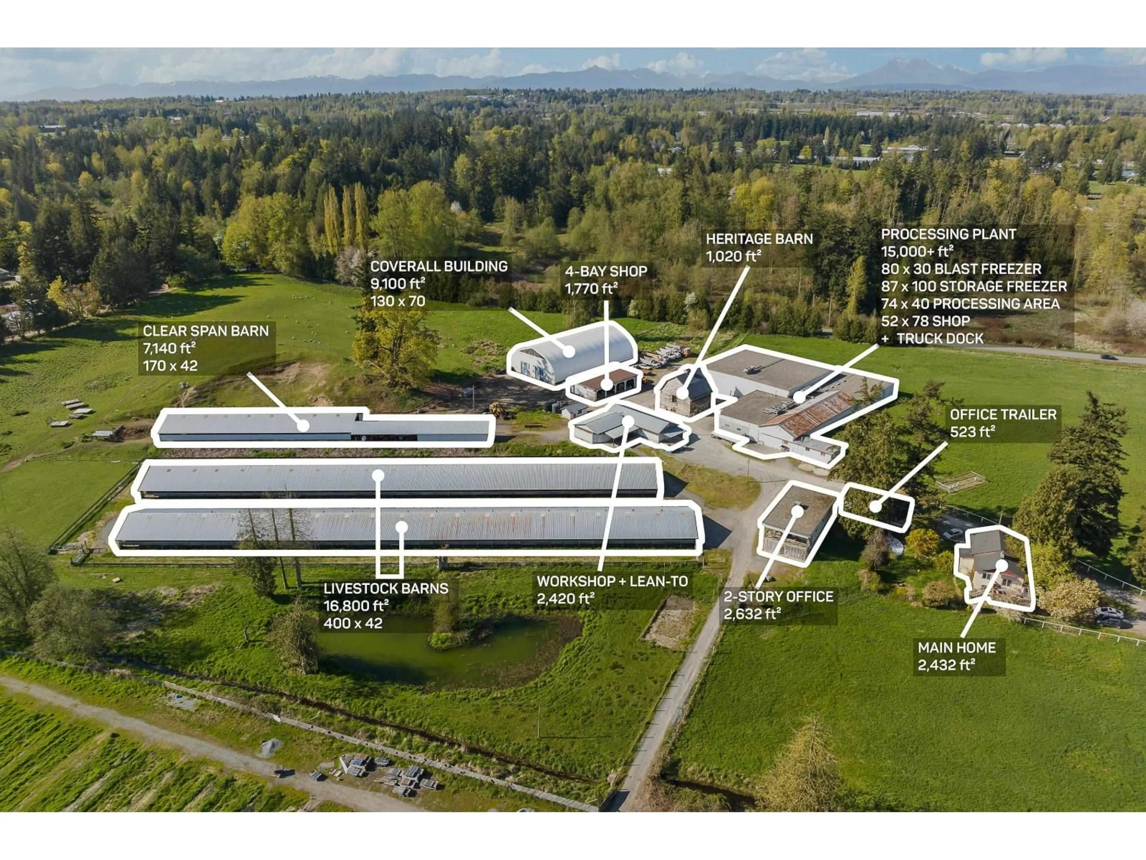 A pic from outside/outdoor area/front of a property/back of a property/a pic from drone, building for 711 256, Langley British Columbia V4W2H7