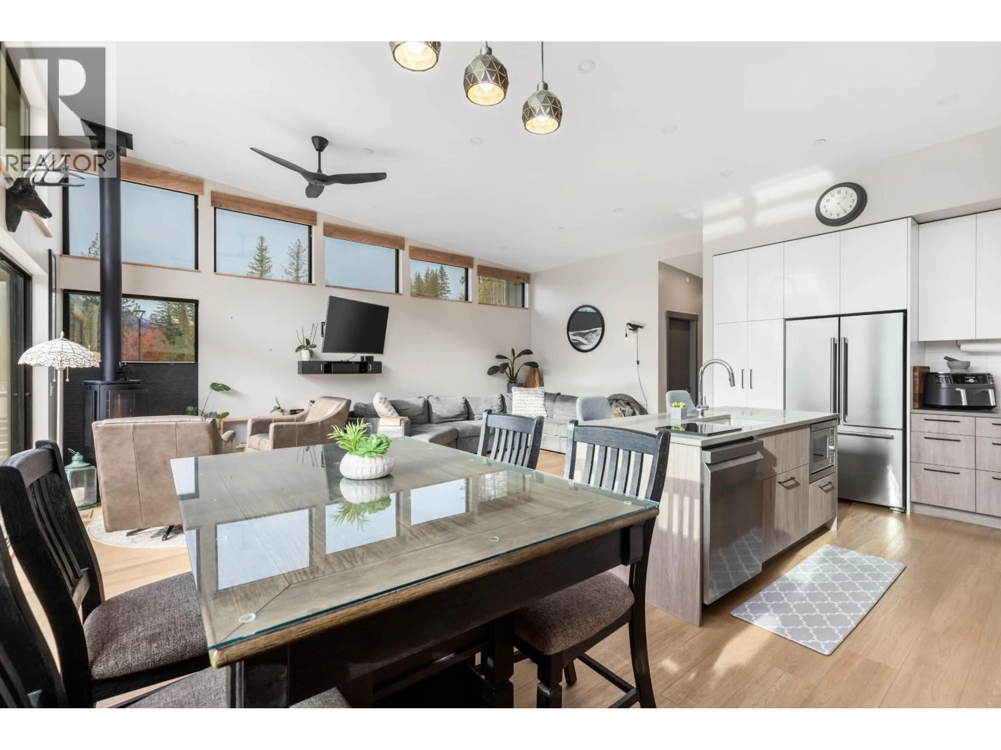 Open concept kitchen, wood/laminate floor for 50 - 4000 SUNSTONE WAY, Pemberton British Columbia V0N2L3