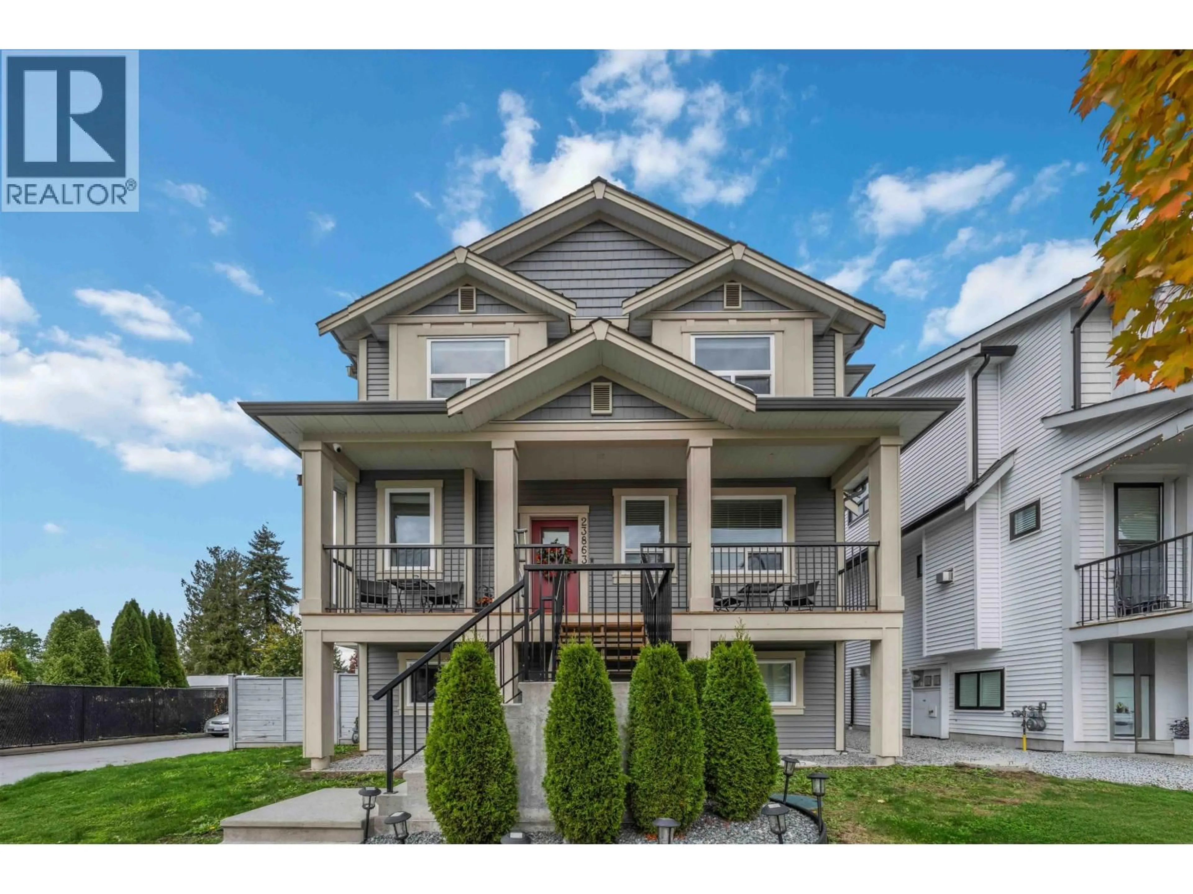 Home with vinyl exterior material, street for 23863 119B AVENUE, Maple Ridge British Columbia V4R1W4