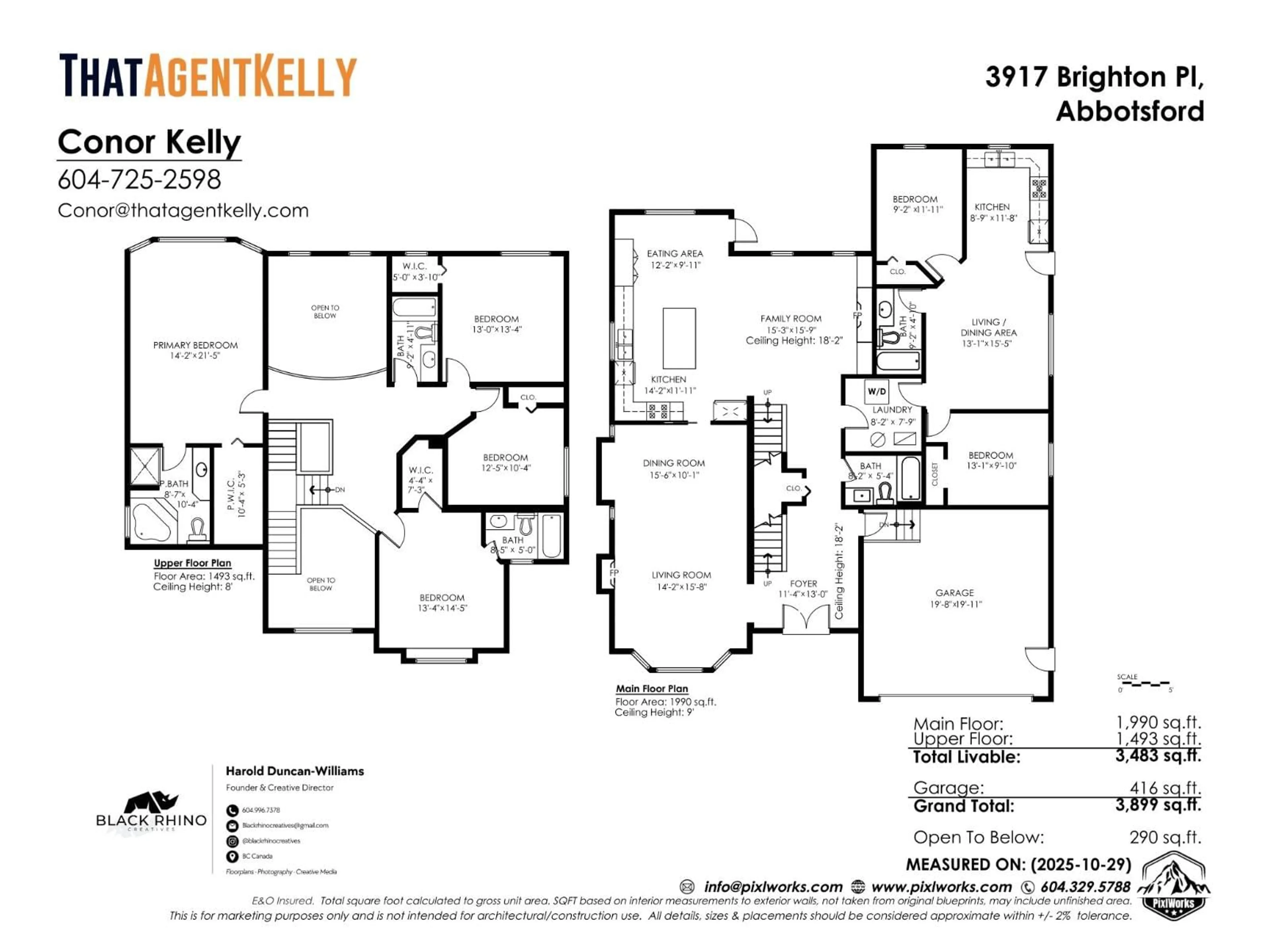 Floor plan for 3917 BRIGHTON PL, Abbotsford British Columbia V2T6Y8