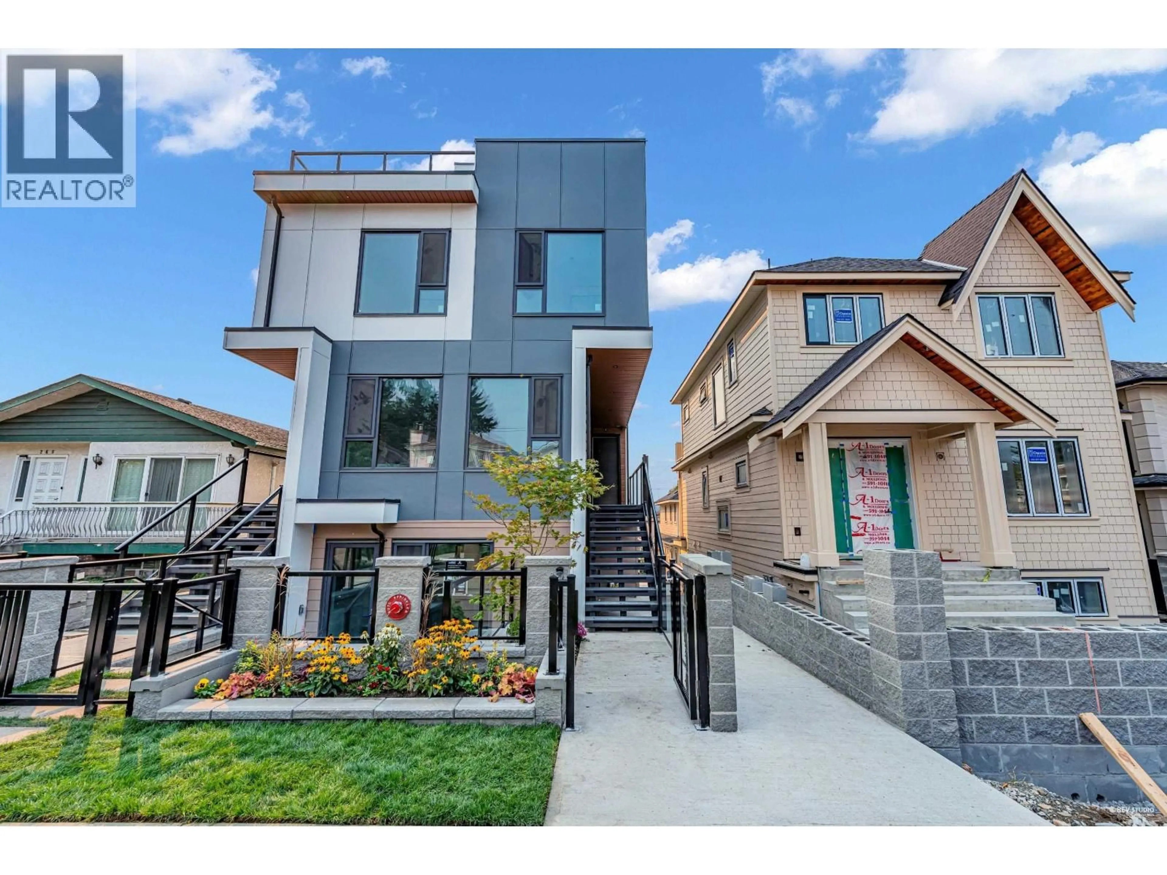 Home with brick exterior material, street for 2 - 262 65TH AVENUE, Vancouver British Columbia V5X2P4