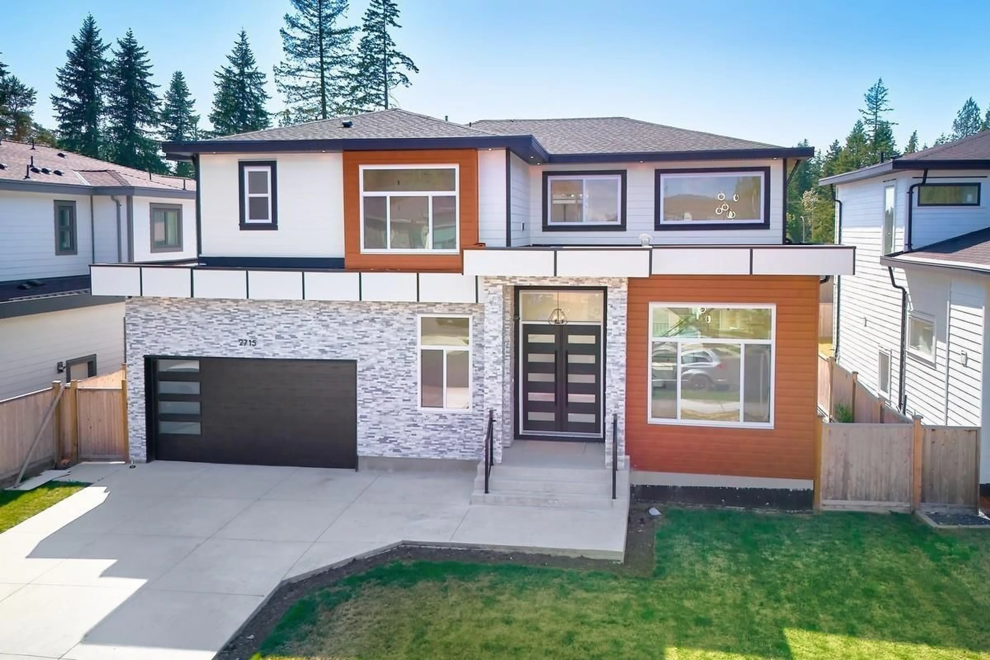 Home with brick exterior material, street for 2715 201, Langley British Columbia V2Z0B6