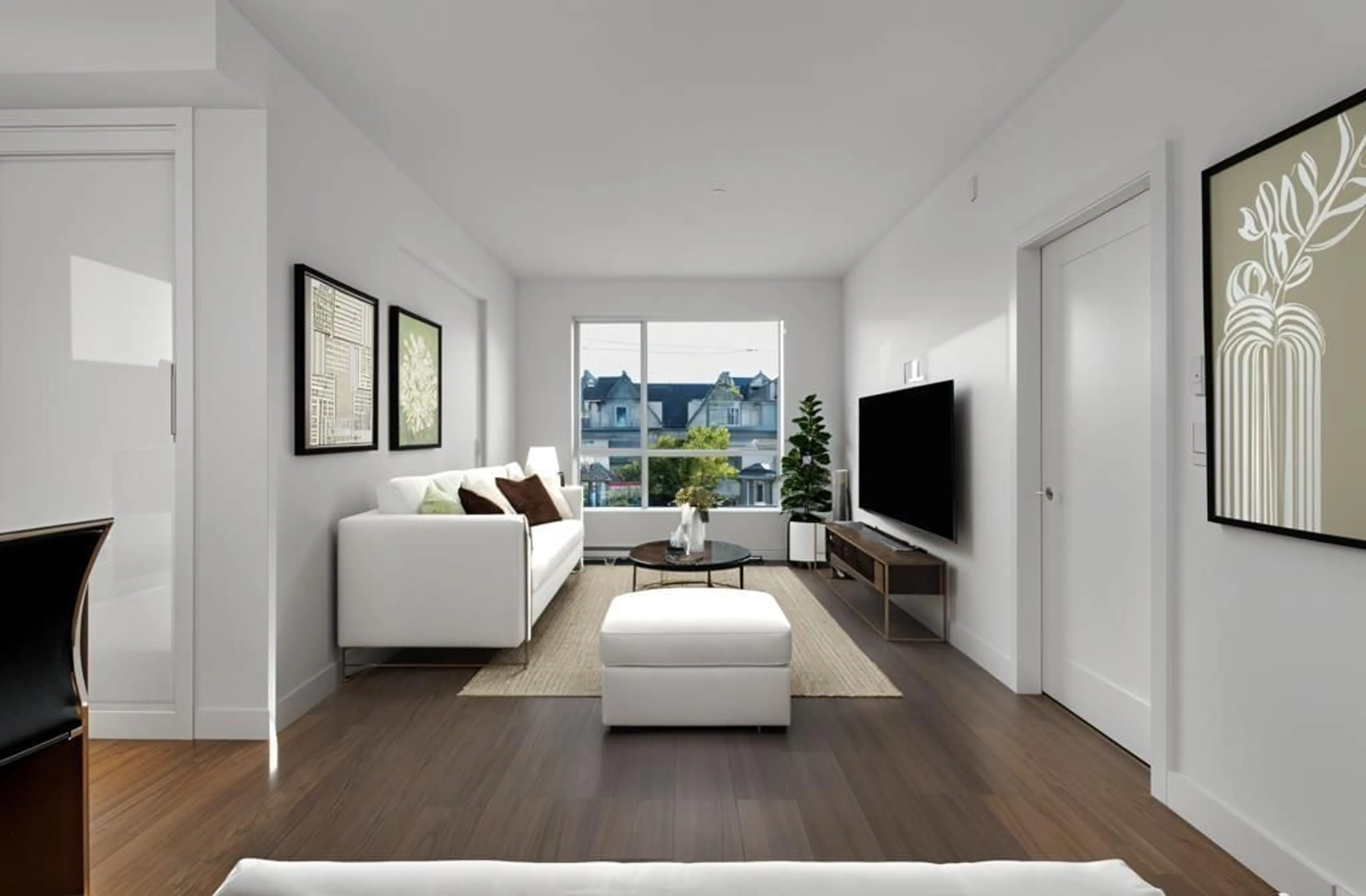 Living room with furniture, unknown for 214 - 18811 72 AVENUE, Surrey British Columbia V4N6W7