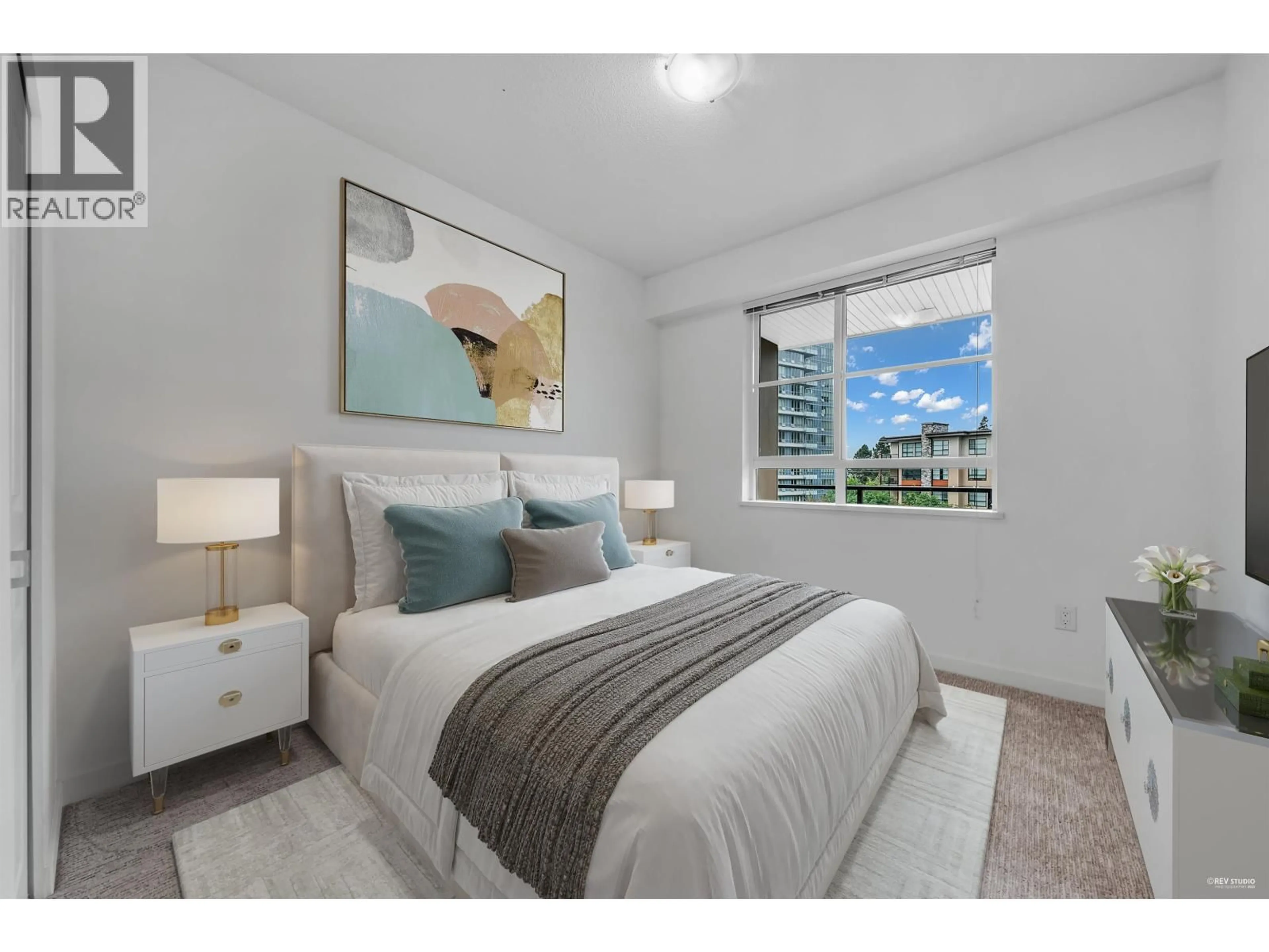 Bedroom with bed, unknown for 411 - 1152 WINDSOR MEWS, Coquitlam British Columbia V3B0N1