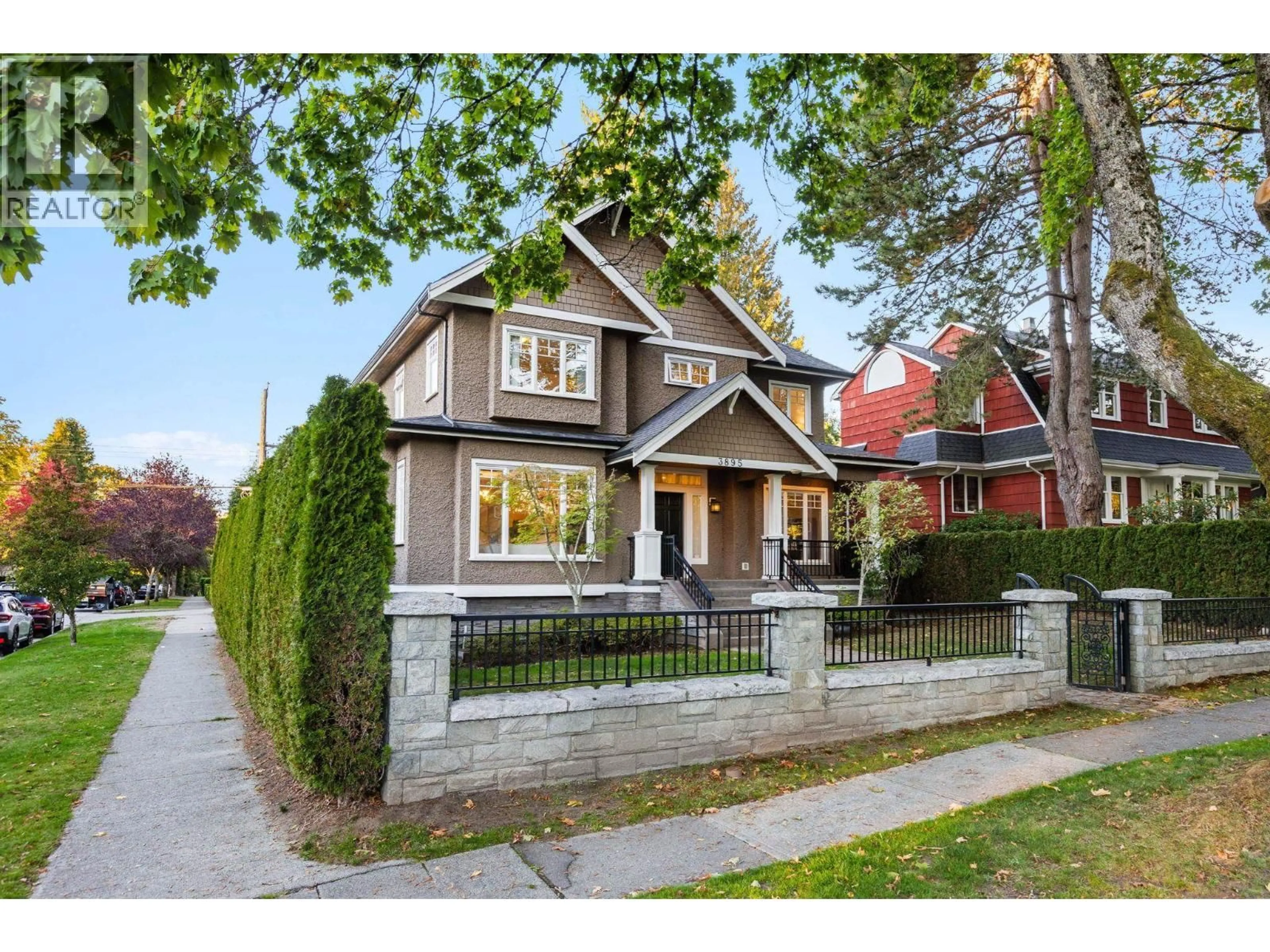 Home with brick exterior material, street for 3895 23RD AVENUE, Vancouver British Columbia V6S1K8