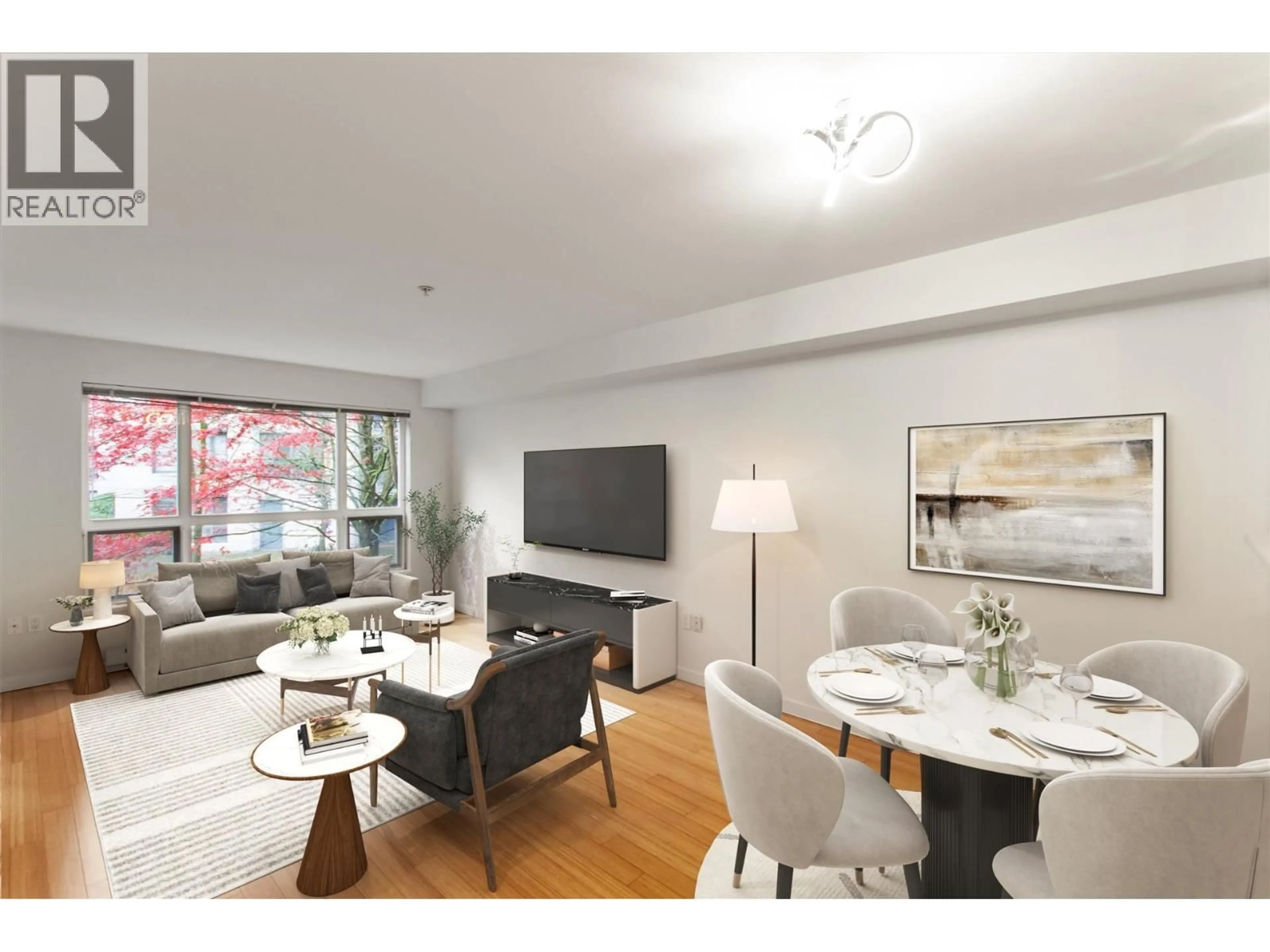 Living room with furniture, unknown for 210 - 3575 EUCLID AVENUE, Vancouver British Columbia V5R6H5