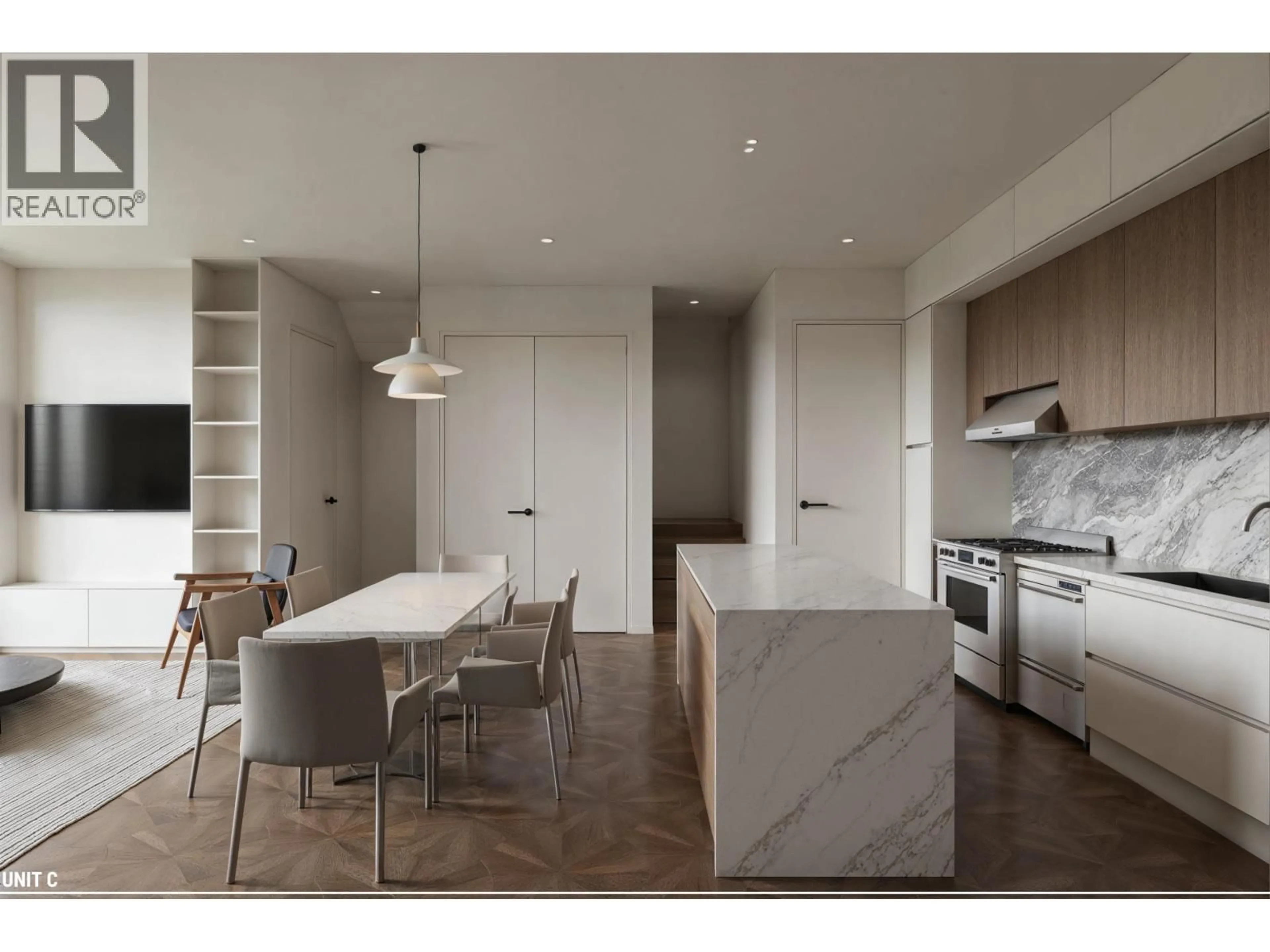 Open concept kitchen, ceramic/tile floor for 4204 ASH STREET, Vancouver British Columbia V5Z4R5