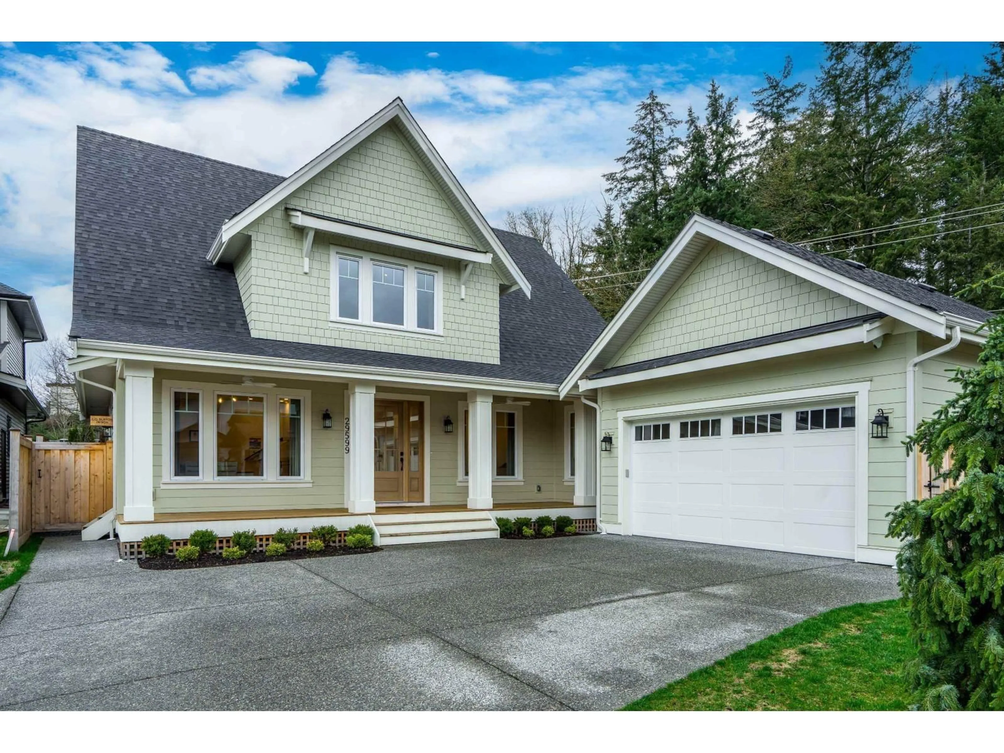 Home with vinyl exterior material, street for 29599 CORVINA, Abbotsford British Columbia V4X0A6