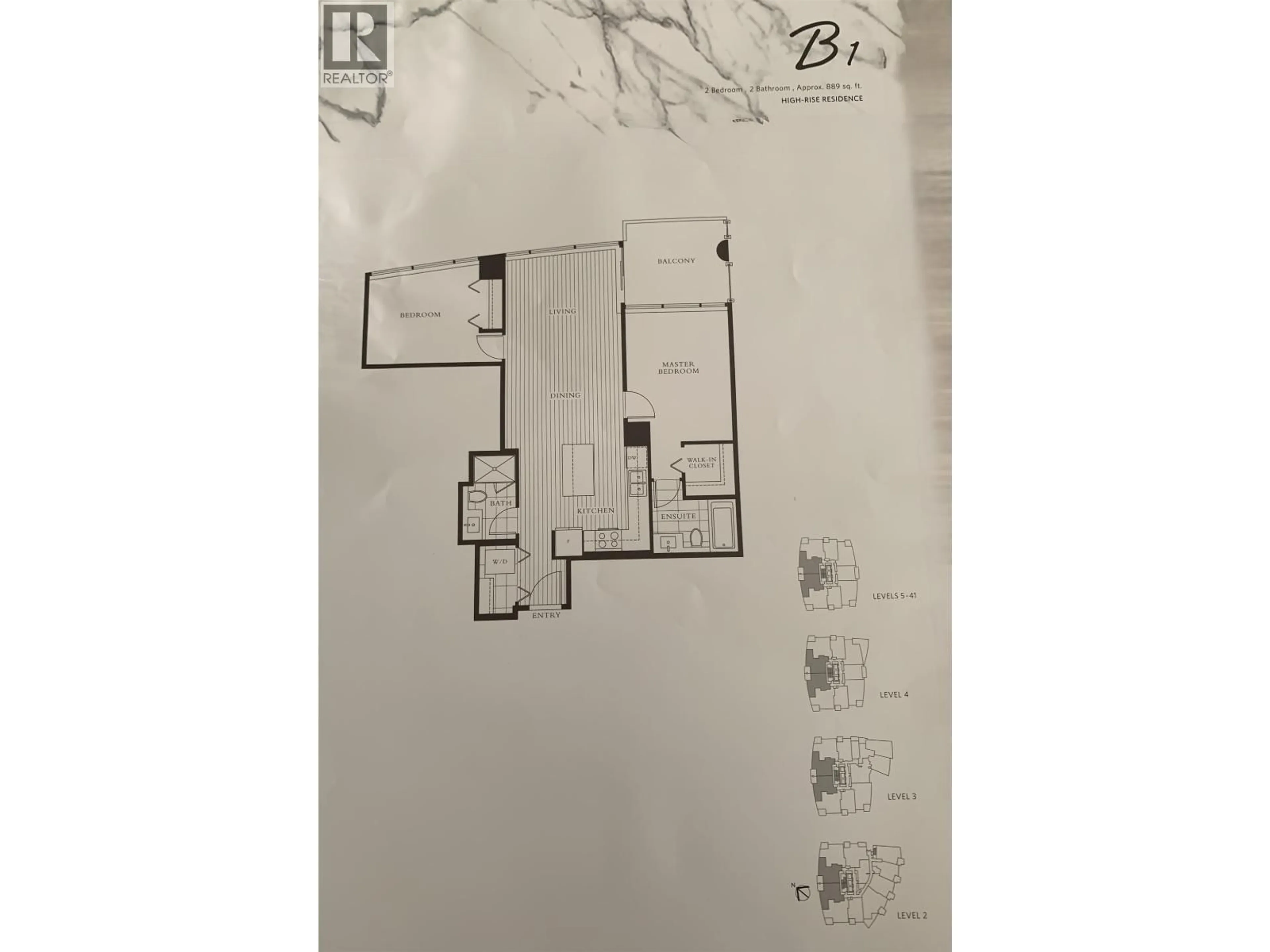 Floor plan for 3507 - 1788 GILMORE AVENUE, Burnaby British Columbia V5C0L5